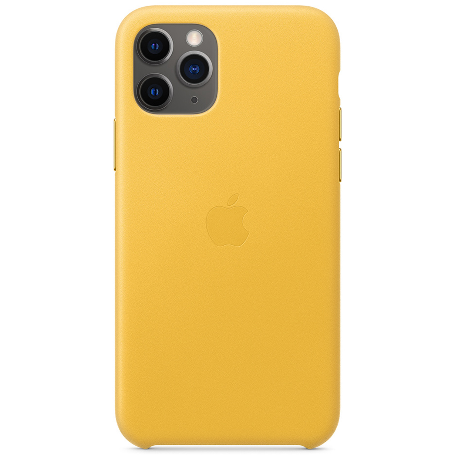 Coque en cuir avec MagSafe pour iPhone 11 Pro Jaune - Neuf