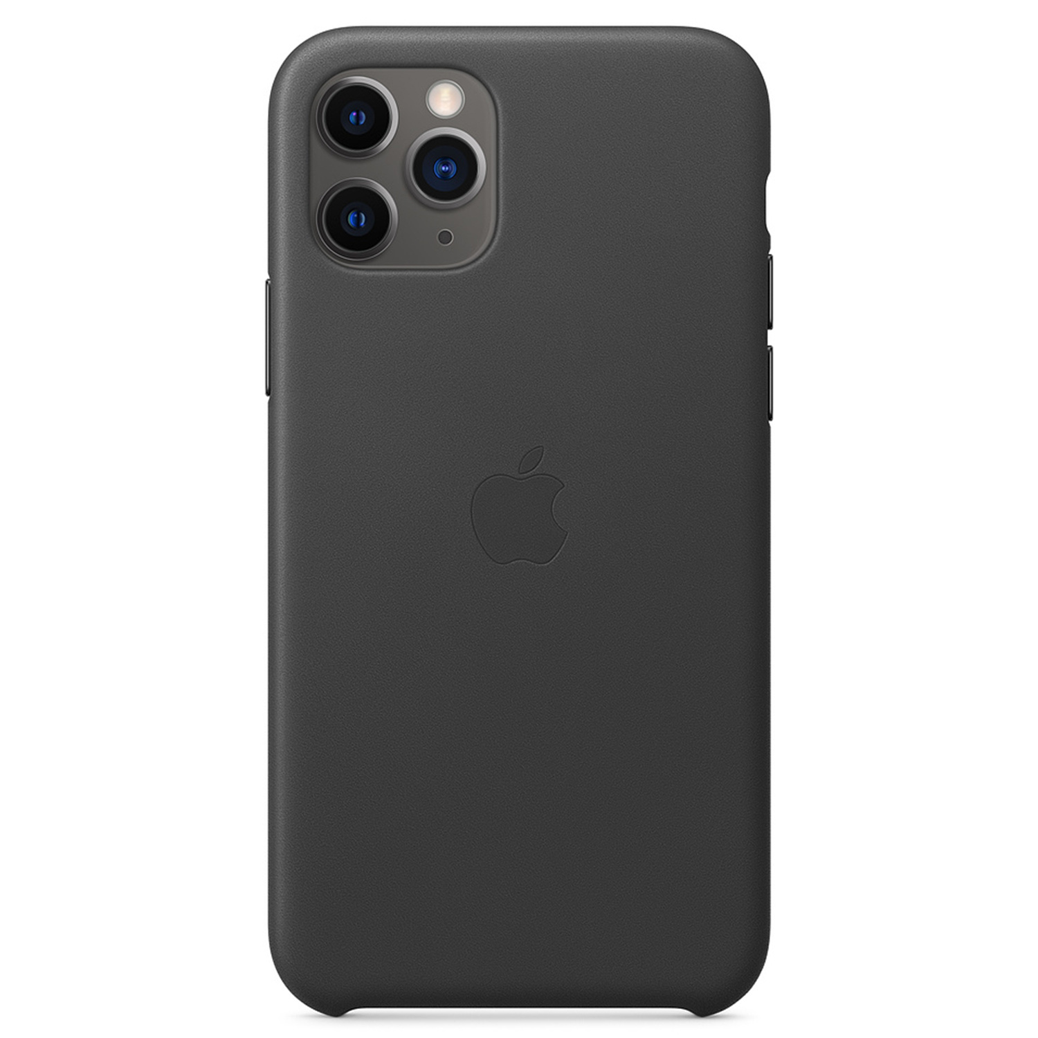 Coque en cuir pour iPhone&nbsp;11&nbsp;Pro Noir