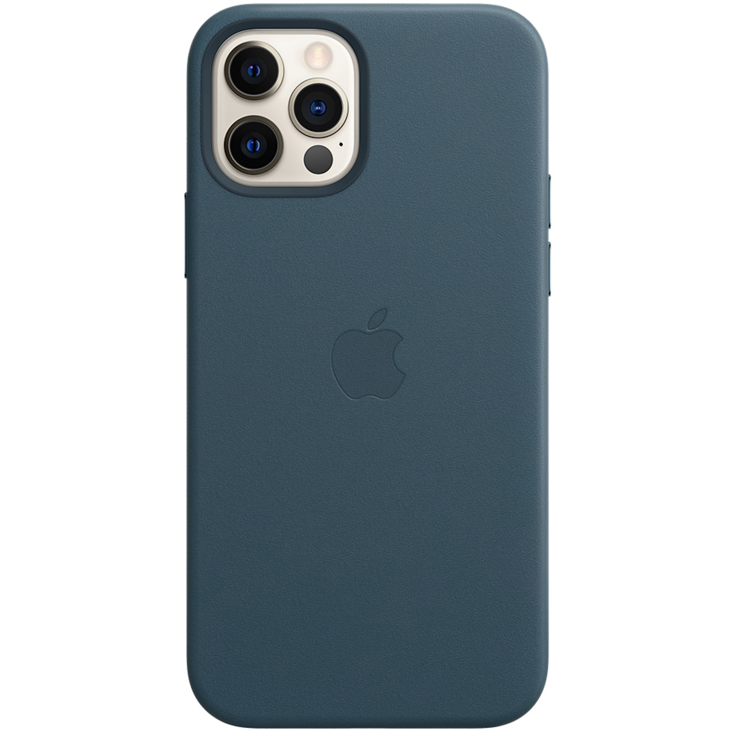 APPLE iPhone 12   12 Pro Coque en cuir avec MagSafe - Bleu Baltique