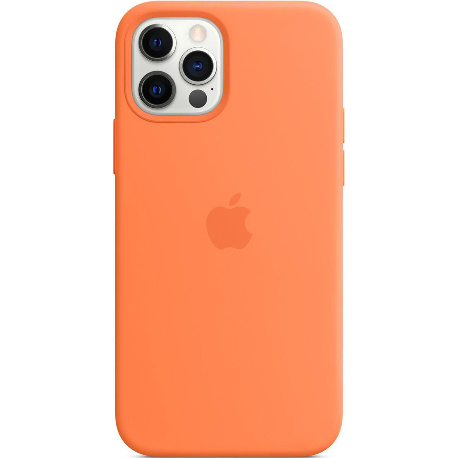 Apple APPLE iPhone 12 12 Pro Coque en Silicone avec MagSafe - Kumquat