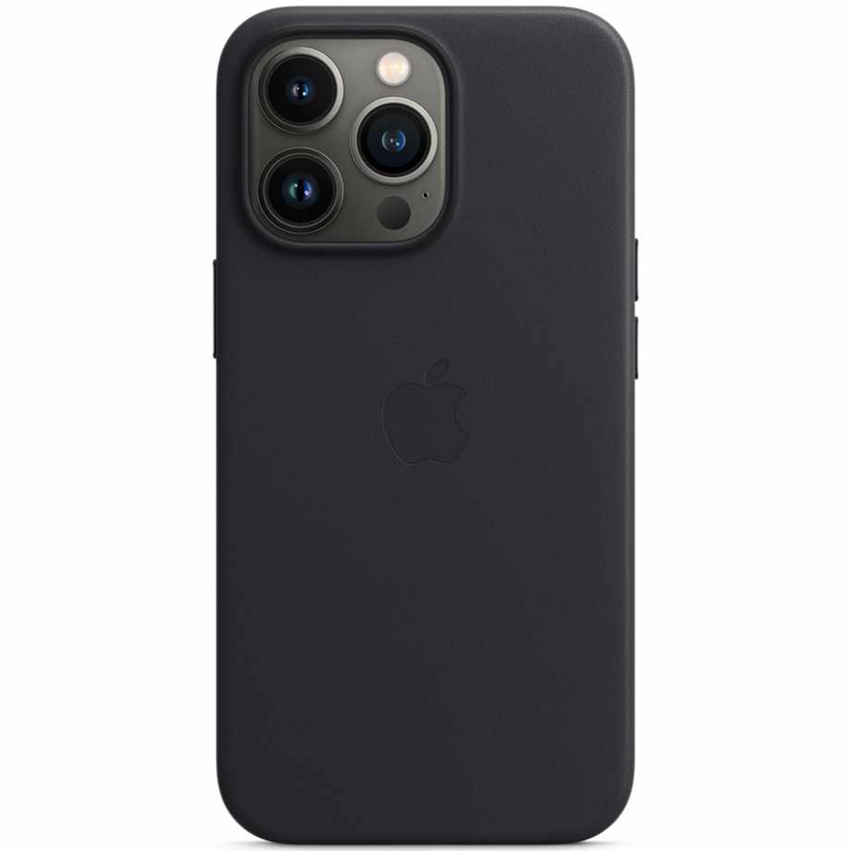 Coque iPhone Coque cuir MagSafe iPhone 13 Pro Max- Midnight