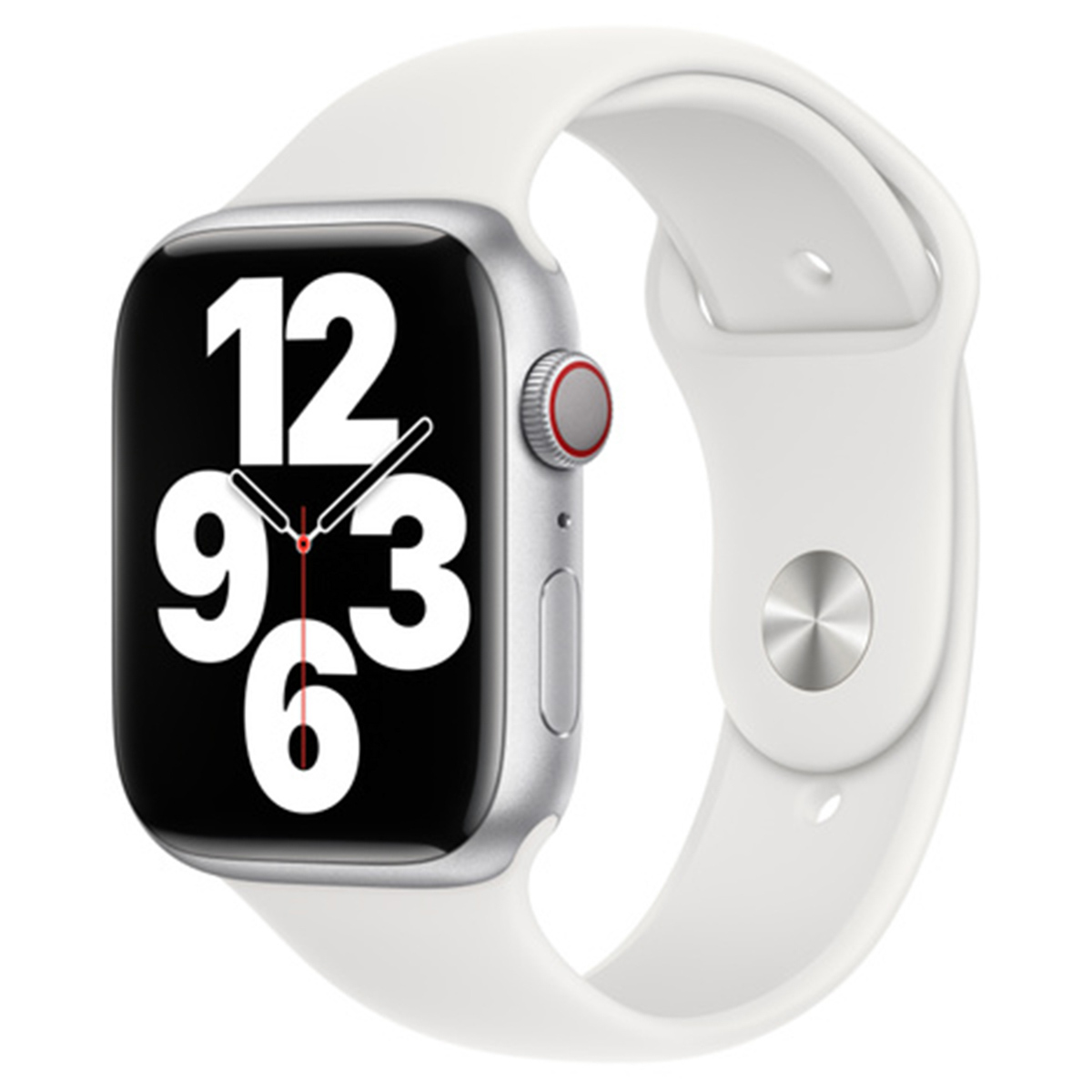 Bracelet pour Apple Watch White Sport Band 45mm 