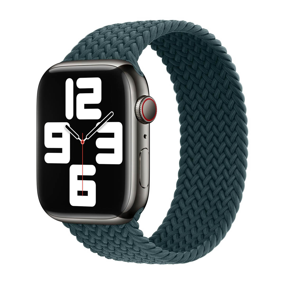 Bracelet Solo tress&eacute; Apple Watch  38/40/41/42 mm - Taille 1 - Rainforest