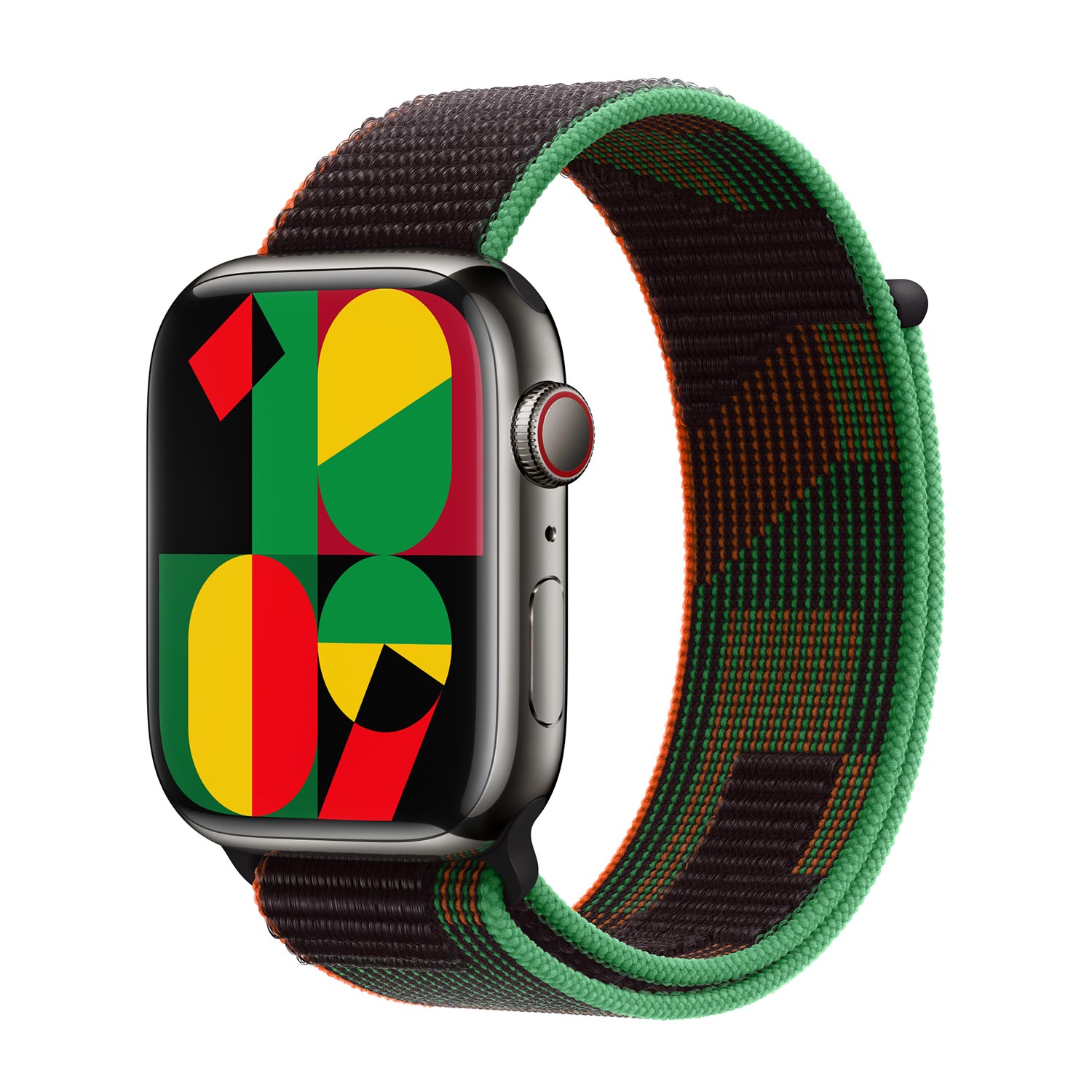 Bracelet Sport Loop pour Apple Watch 38/40/41/42 mm - Black Unity