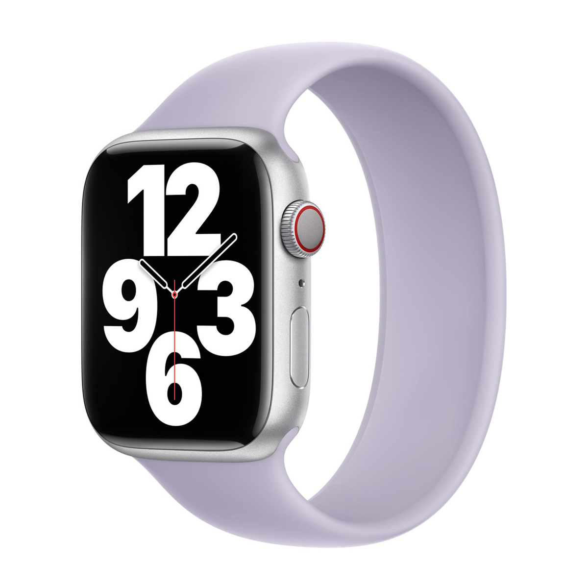 Bracelet Boucle unique en Silicone Apple Watch 38/40/41/42 mm - Taille 7 - Purple Fog