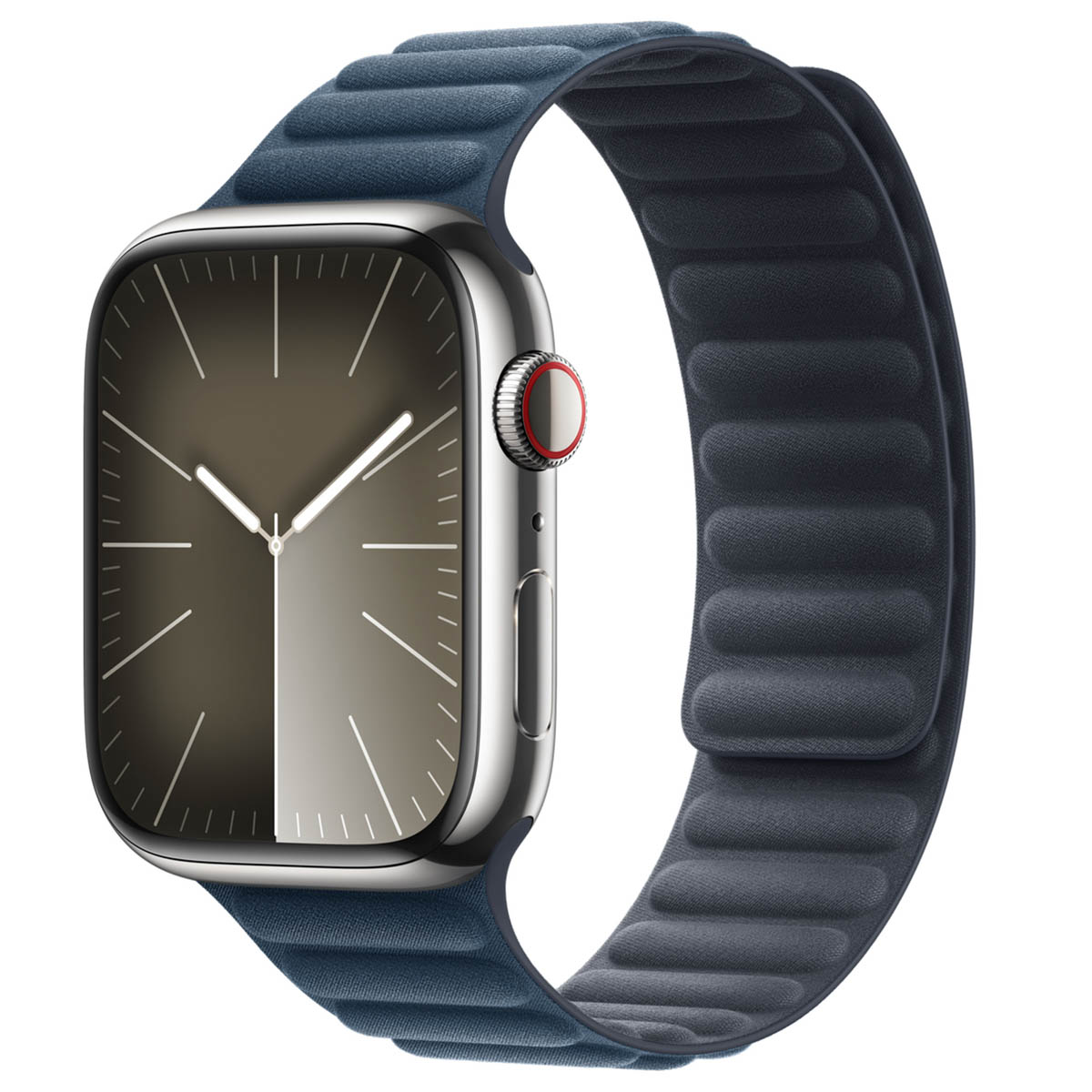 Apple Watch Band - Magnetic Link - 45 mm - Go Bleu Pacifique - M/L