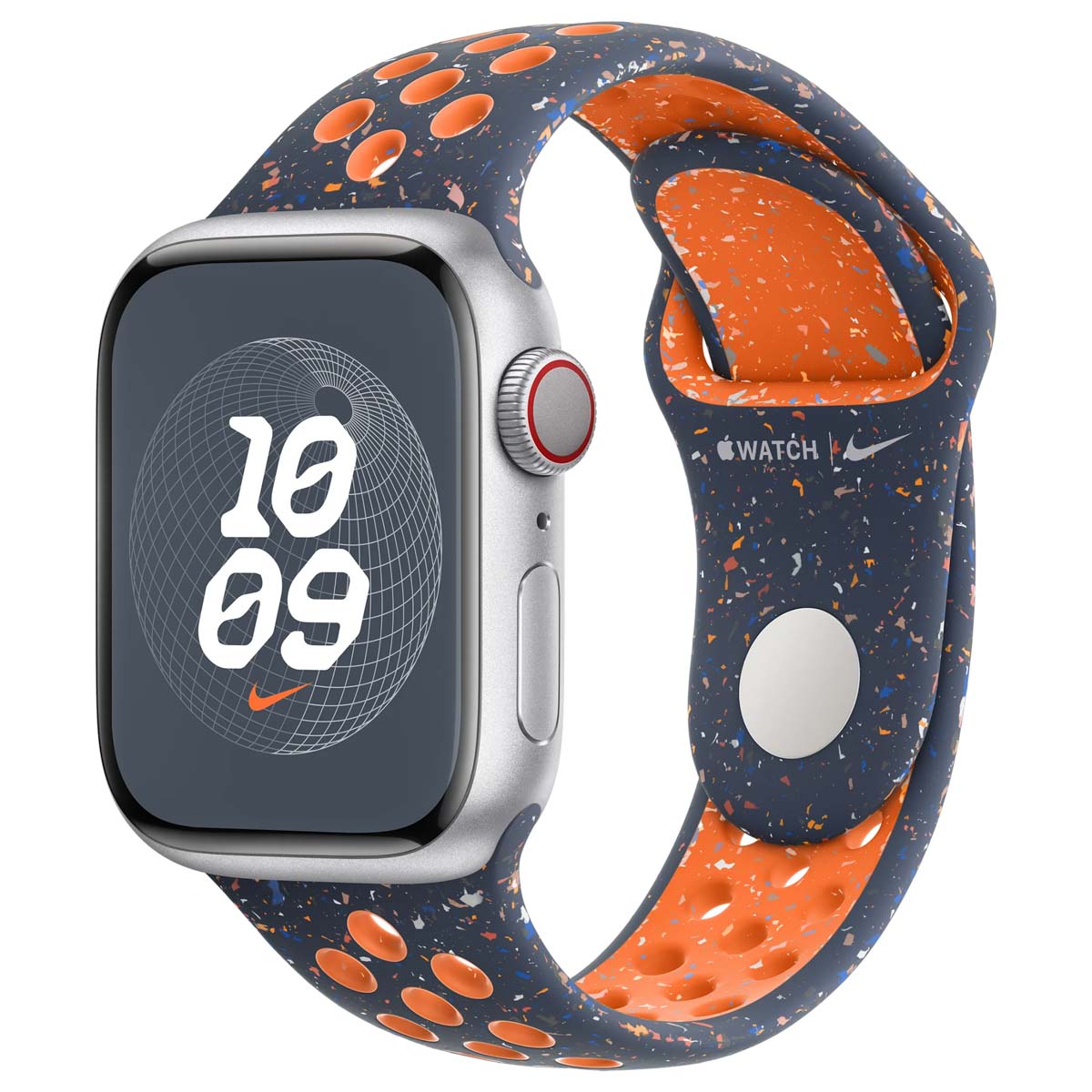 Bracelet APPLE Watch 41mm Flamme bleue Nike Sport - M/L