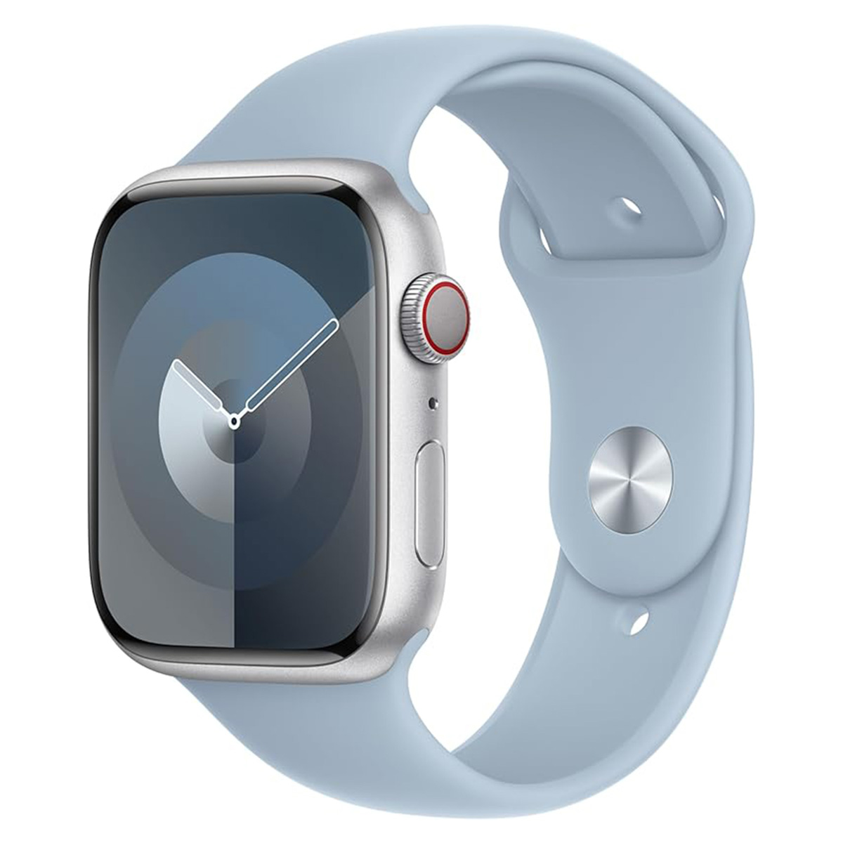 Apple Watch Band - Bracelet Sport - 45 mm - Bleu clair - S/M