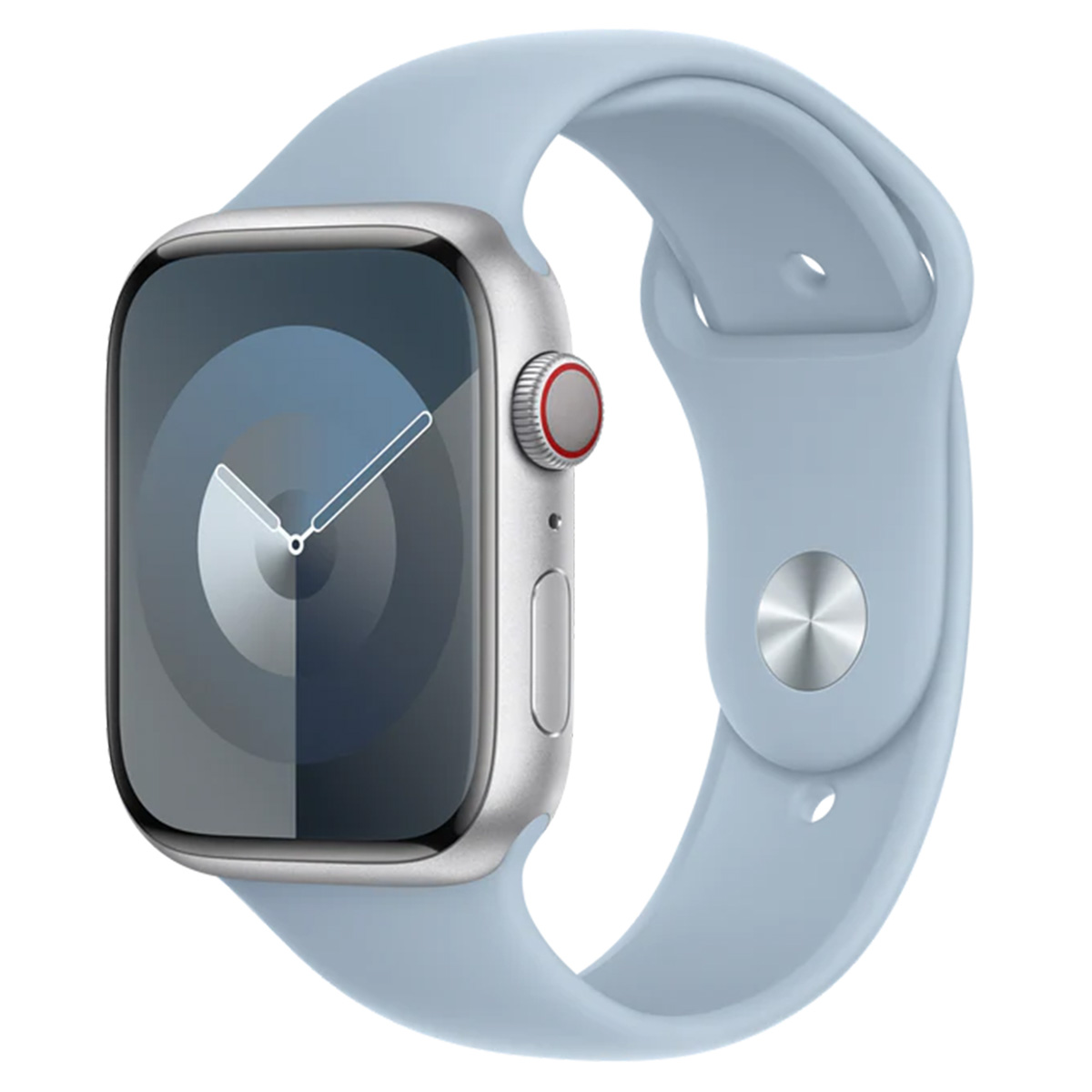 Apple Watch Band - Bracelet Sport - 45 mm - Bleu clair - M/L