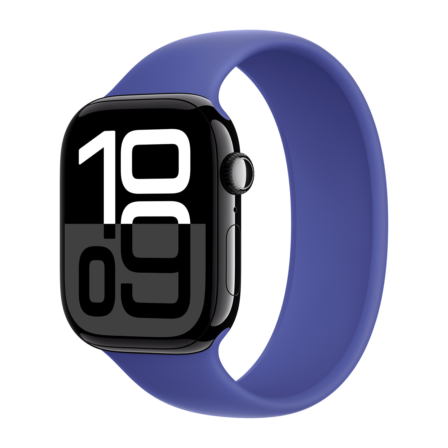 Bracelet Boucle unique en Silicone Apple Watch  38/40/41/42 mm  - Taille 8 - Ultramarine