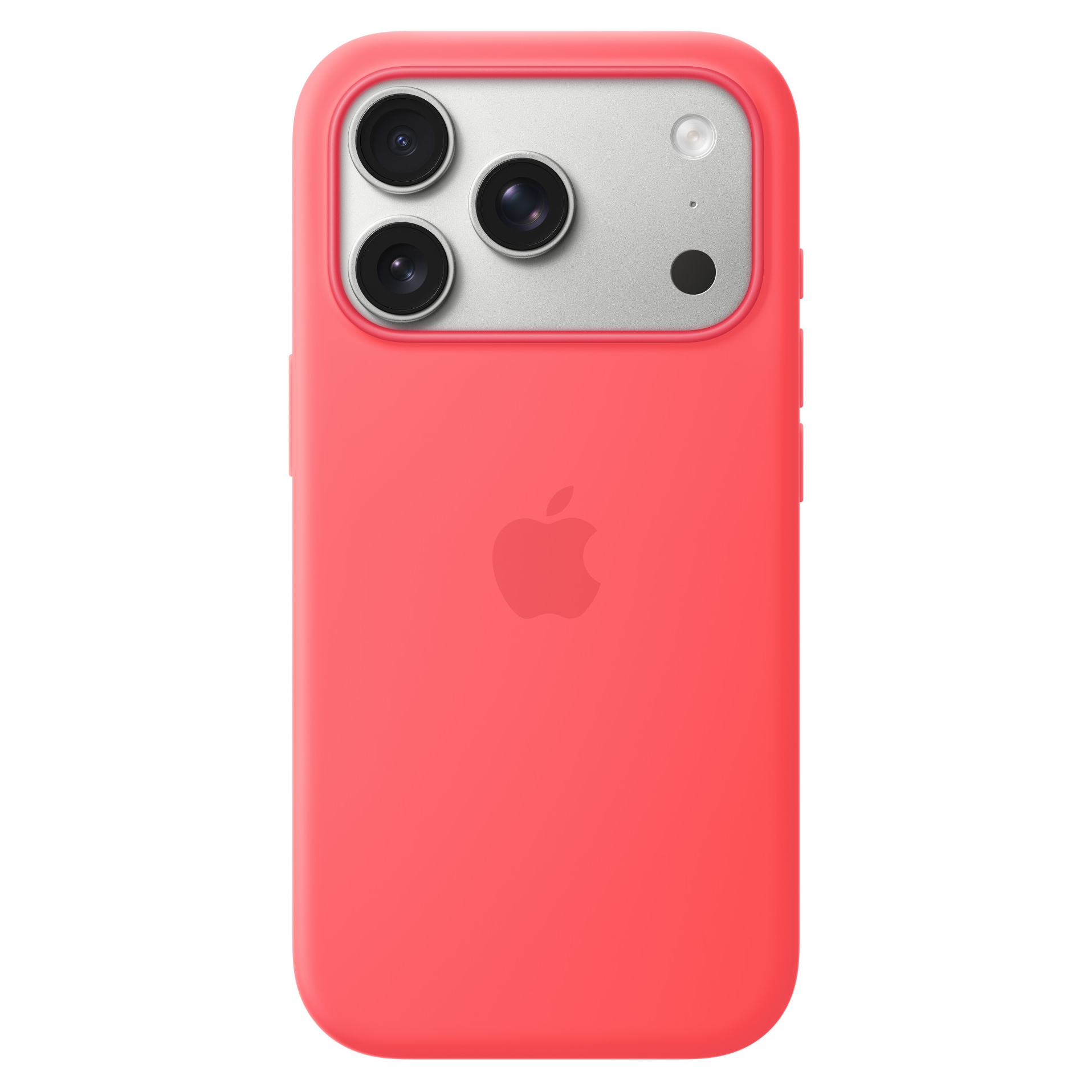 Siliconenhoesje met MagSafe voor de Apple iPhone 17 Pro - Bright Guava