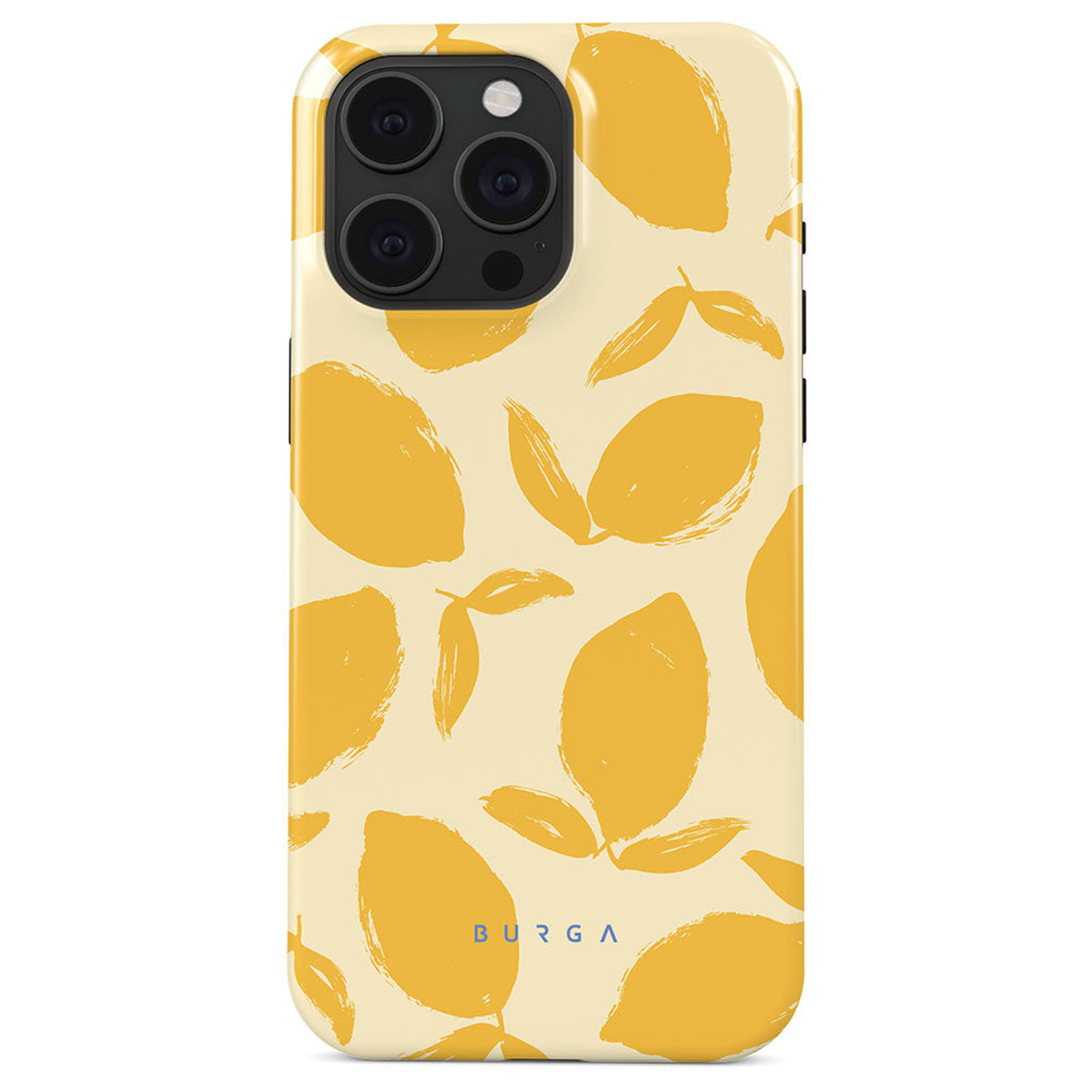 Burga Tough Backcover voor de Apple iPhone 15 Pro - Lemon Tart