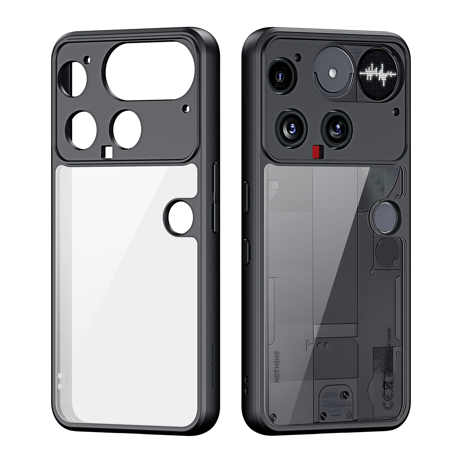 DUX DUCIS Funda de teléfono transparente para Nothing Phone 3 2a 3a Lite 3a Pro, funda protectora delgada, ajuste perfecto y diseño a prueba de golpes