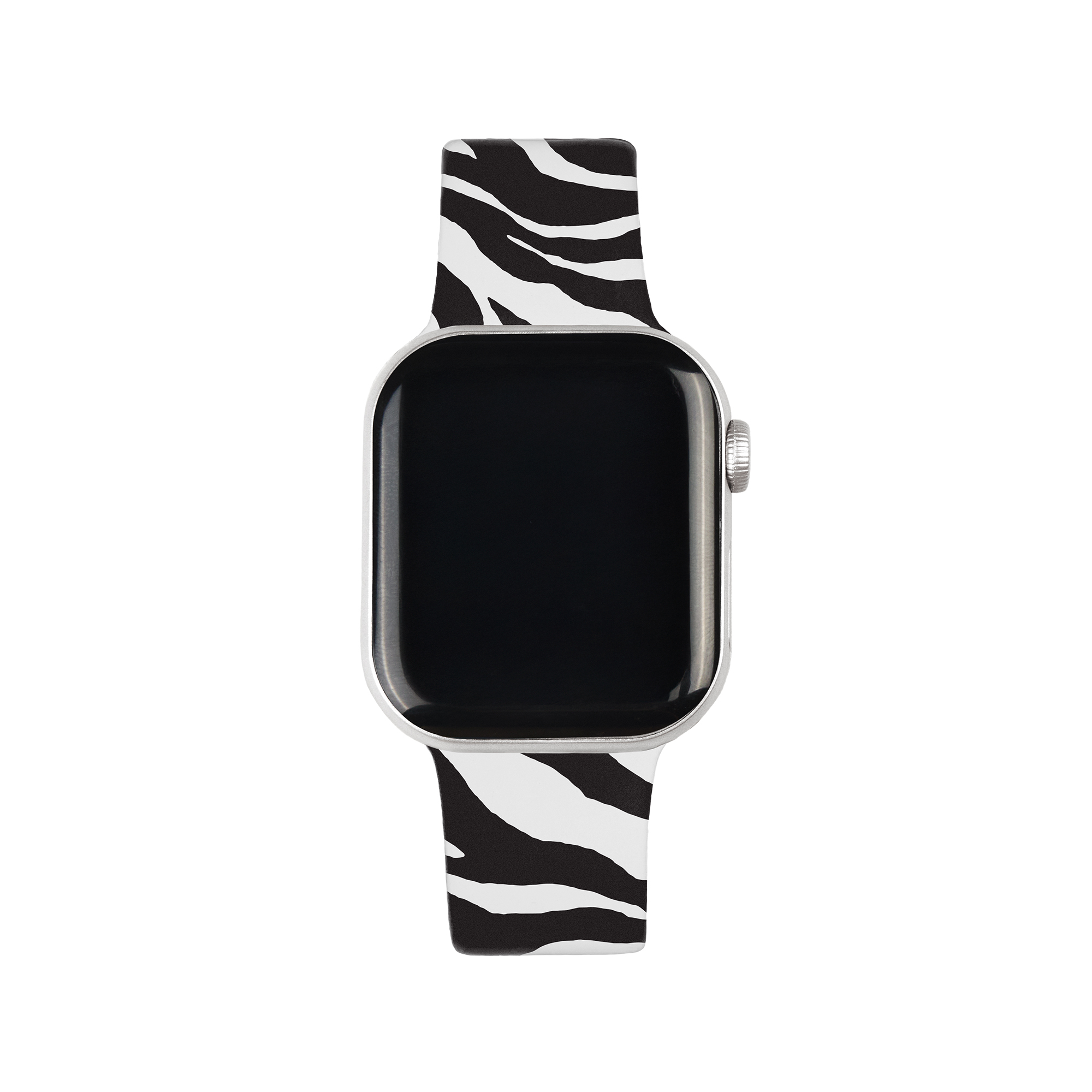 IDEAL OF SWEDEN  Bracelet montre entr&eacute;e de gamme Apple Watch Series 1 - 9 / SE (38/40/41 mm)  Series 10 / 11 (42 mm) - Taille S/M - Iconic Zebra
