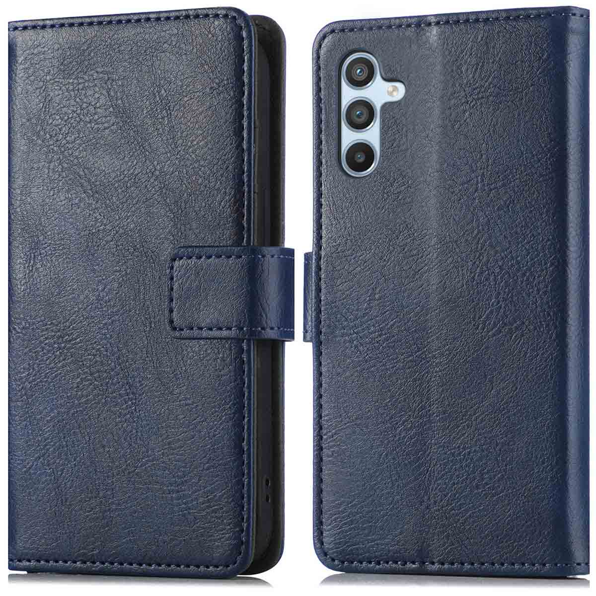 imoshion Luxe Bookcase voor de Samsung Galaxy A34 (5G) - Donkerblauw