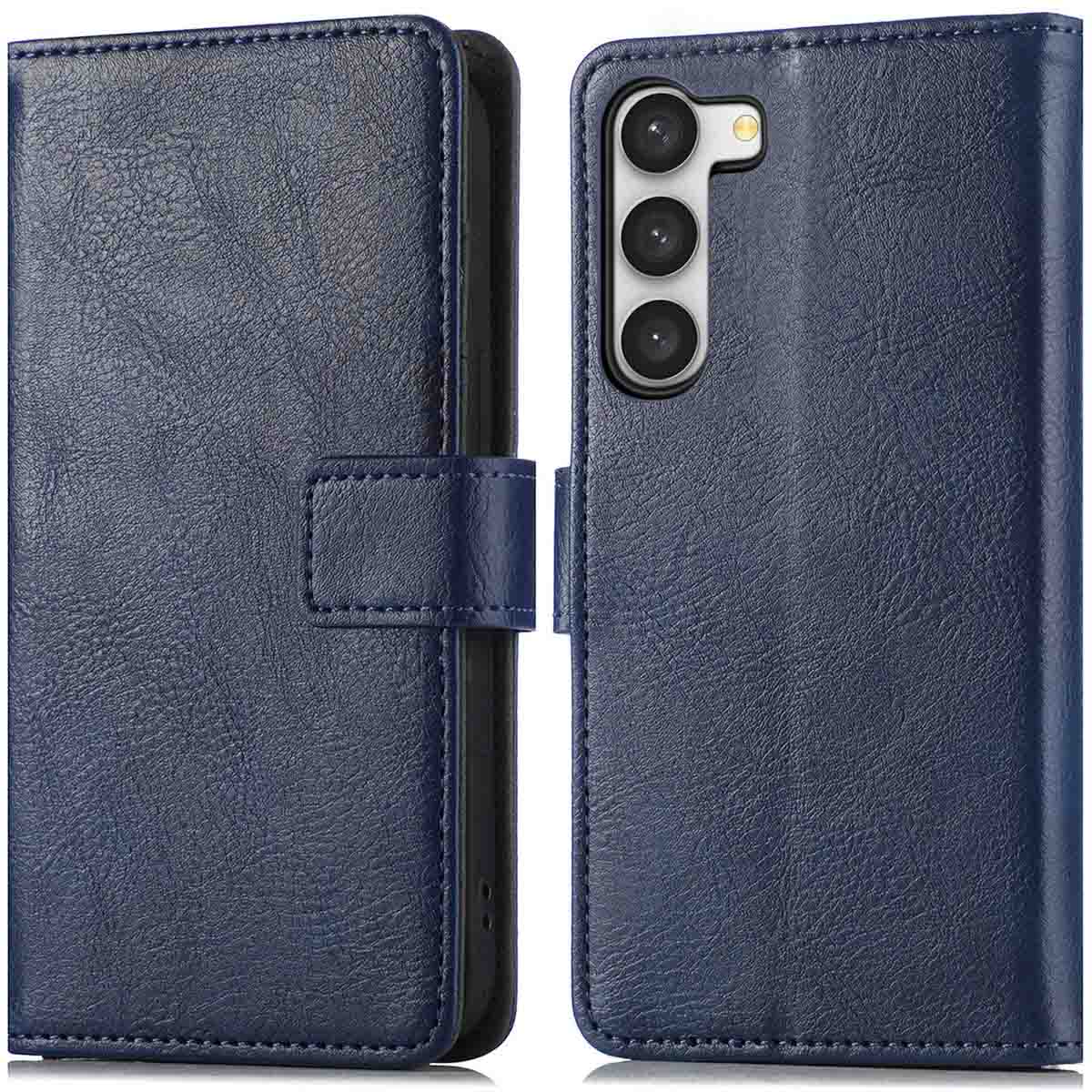imoshion Luxe Bookcase voor de Samsung Galaxy S23 - Donkerblauw
