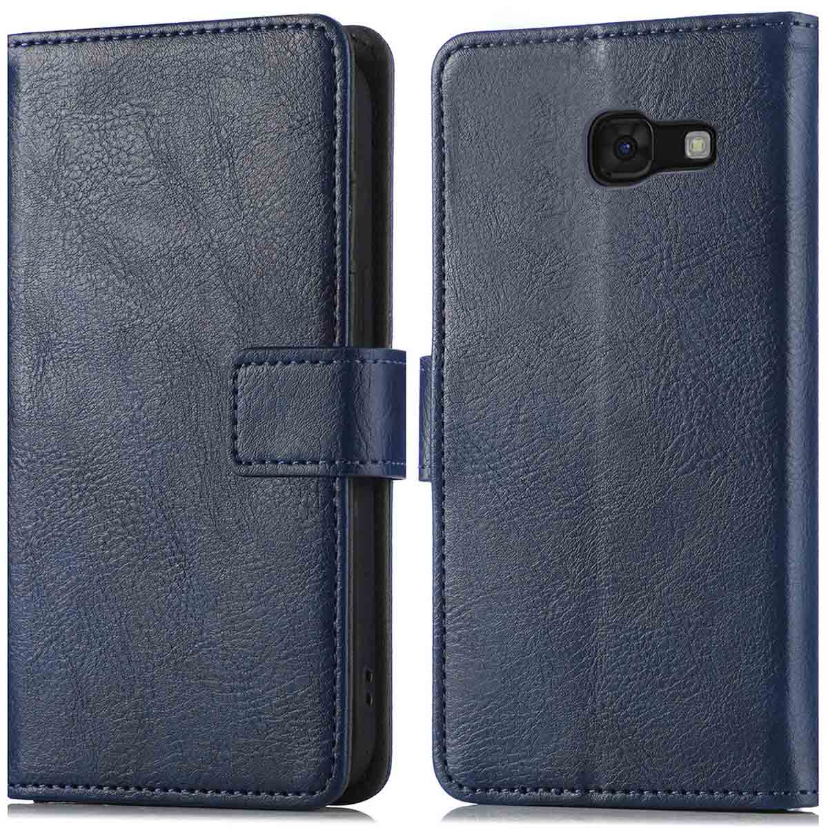 imoshion Luxe Bookcase voor de Samsung Galaxy A5 (2017) - Donkerblauw