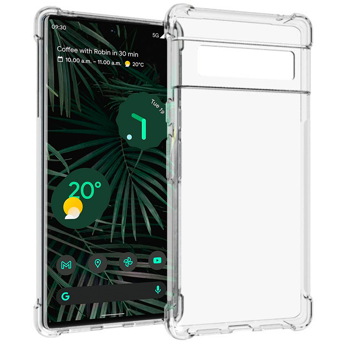 imoshion Shockproof Case pour Google Pixel 6 Pro - Transparent