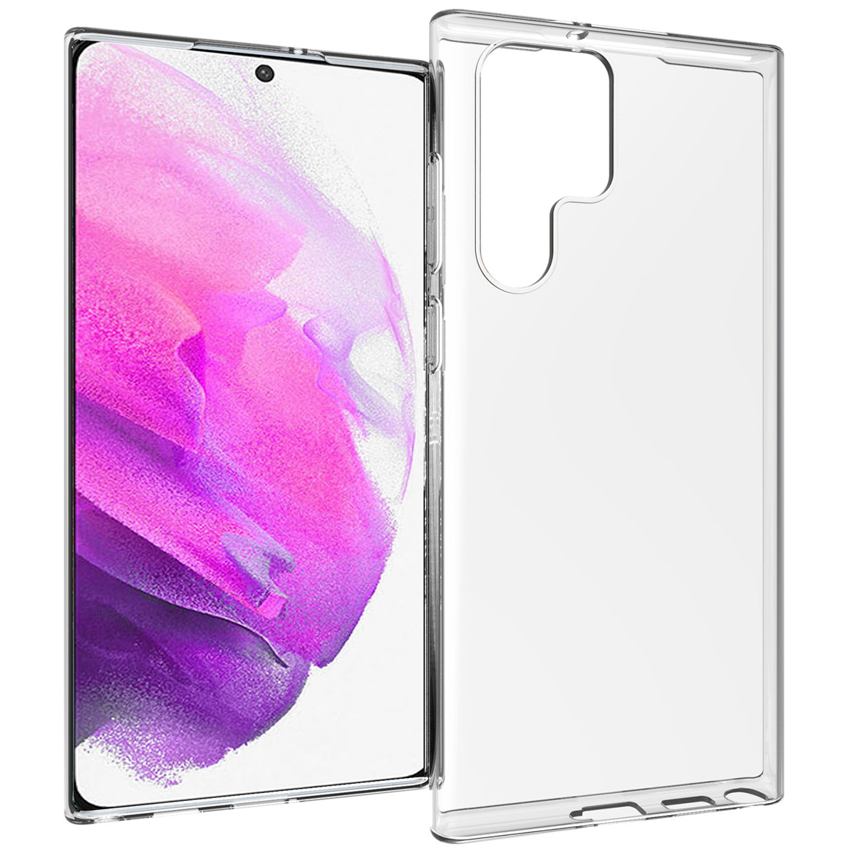 ACCEZZ  Coque Clear Samsung Galaxy S22 Ultra - Transparent