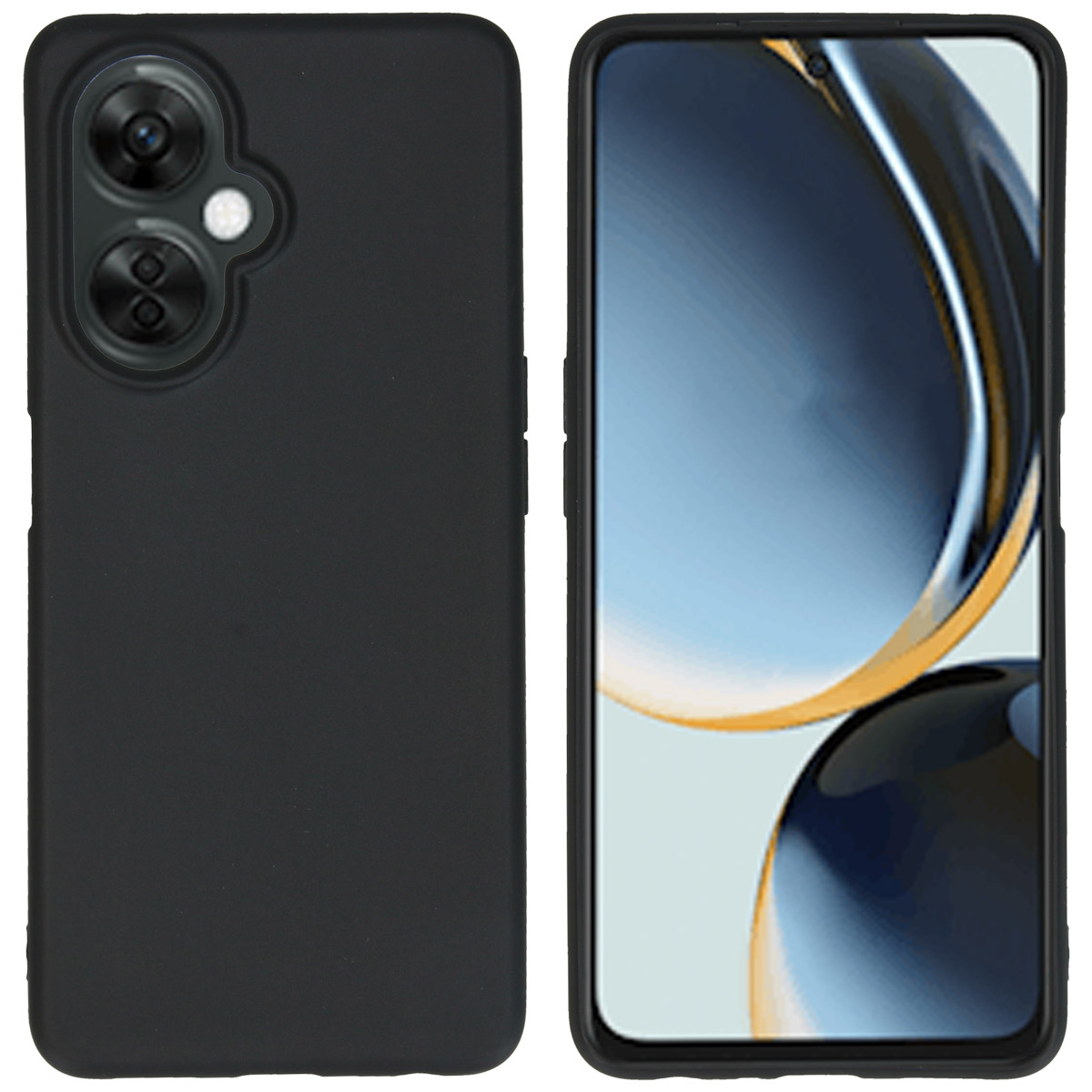 imoshion Color Backcover voor de OnePlus Nord CE 3 Lite (5G) - Zwart