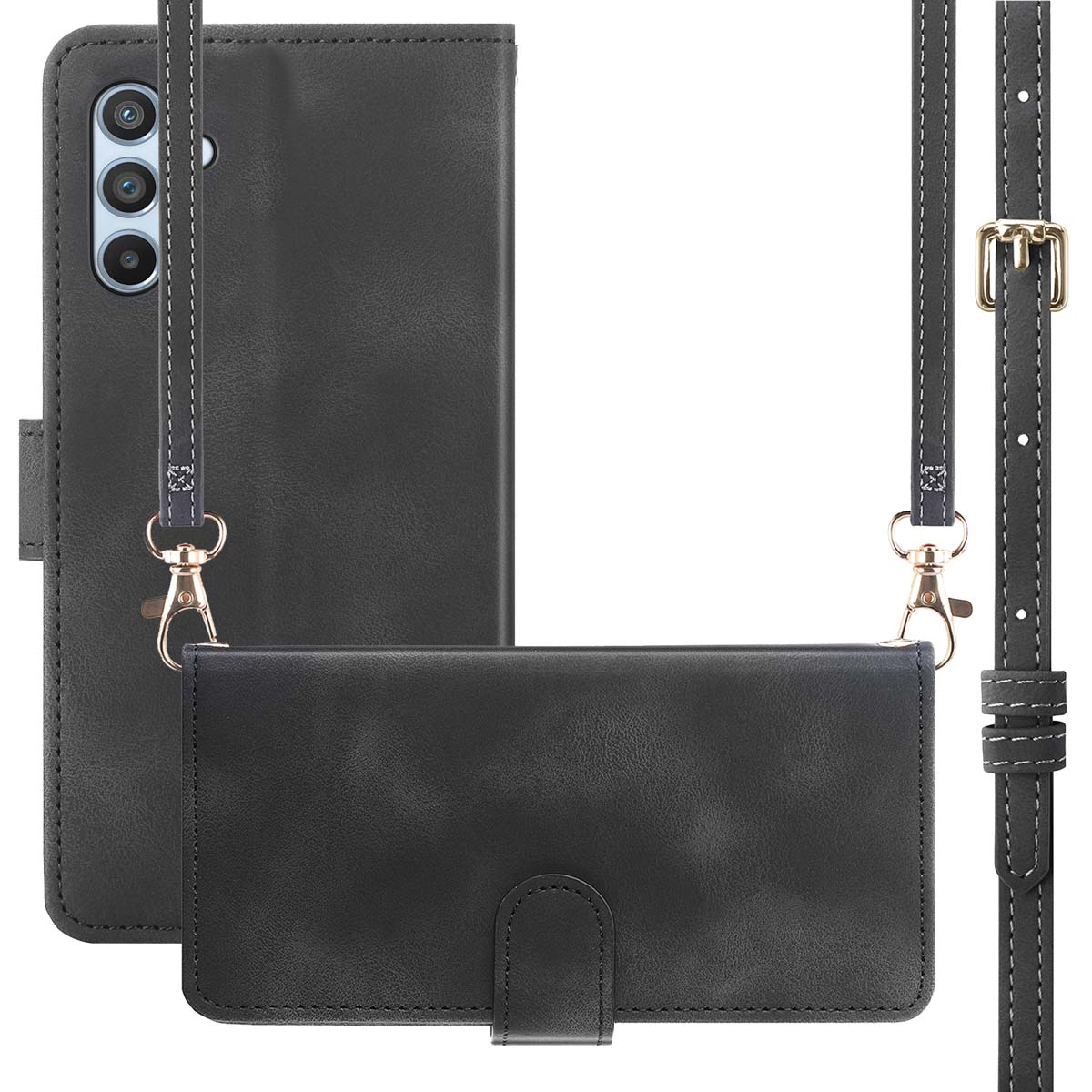 imoshion Bookcase met koord voor de Samsung Galaxy A54 (5G) - Zwart