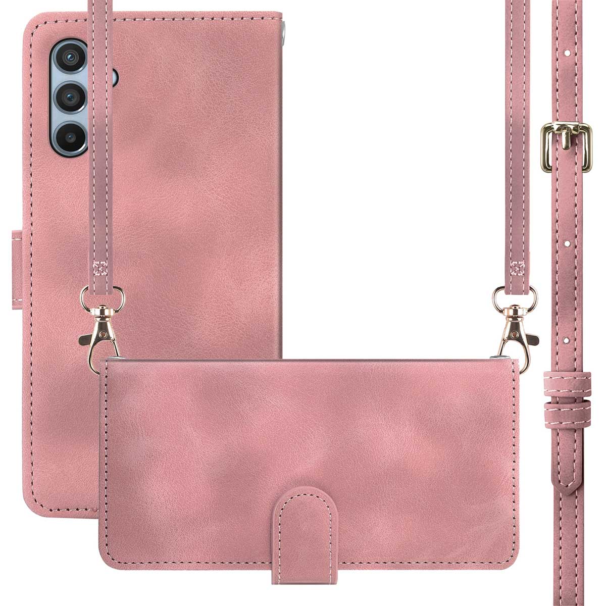imoshion Bookcase met koord voor de Samsung Galaxy A54 (5G) - Roze