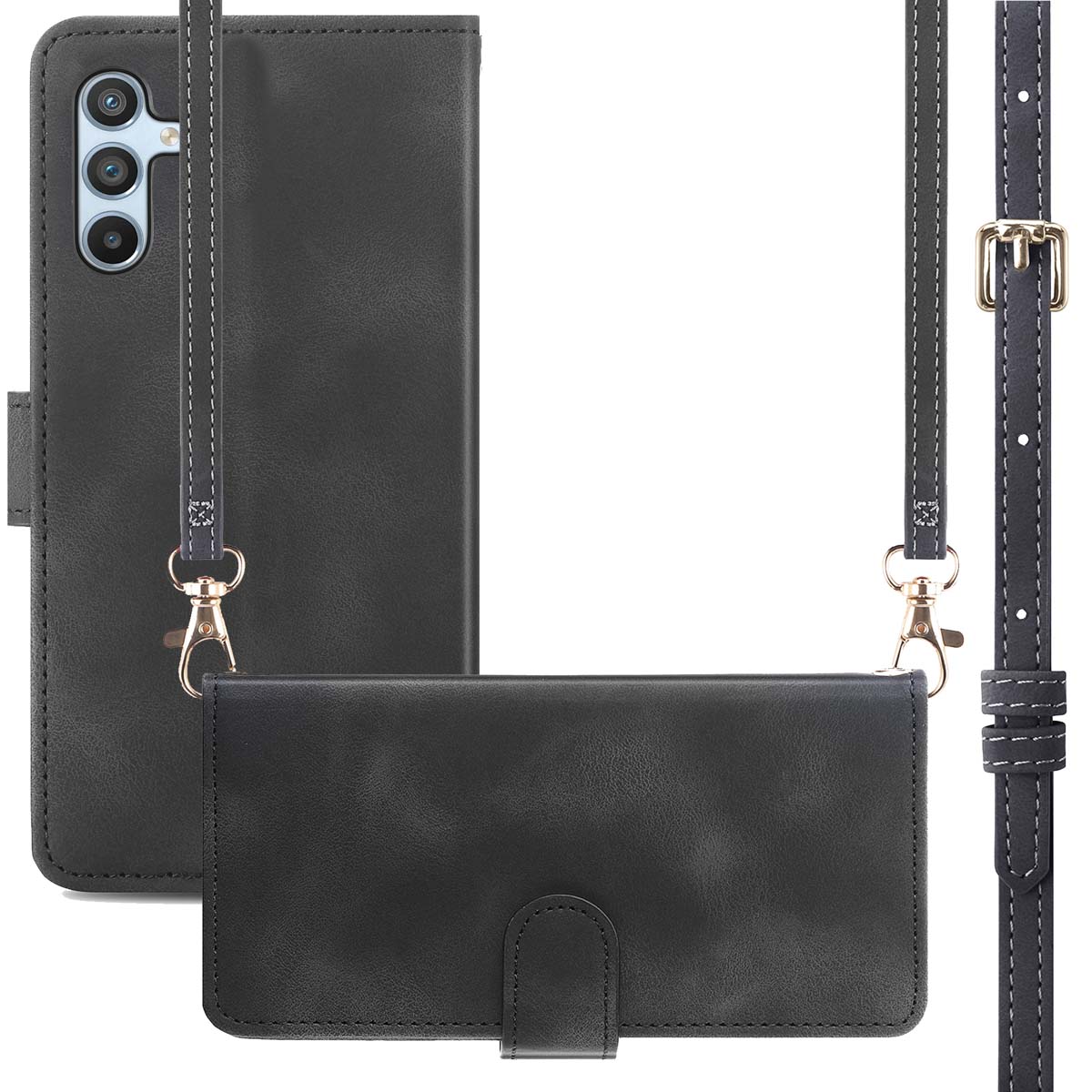 imoshion Bookcase met koord voor de Samsung Galaxy A34 (5G) - Zwart
