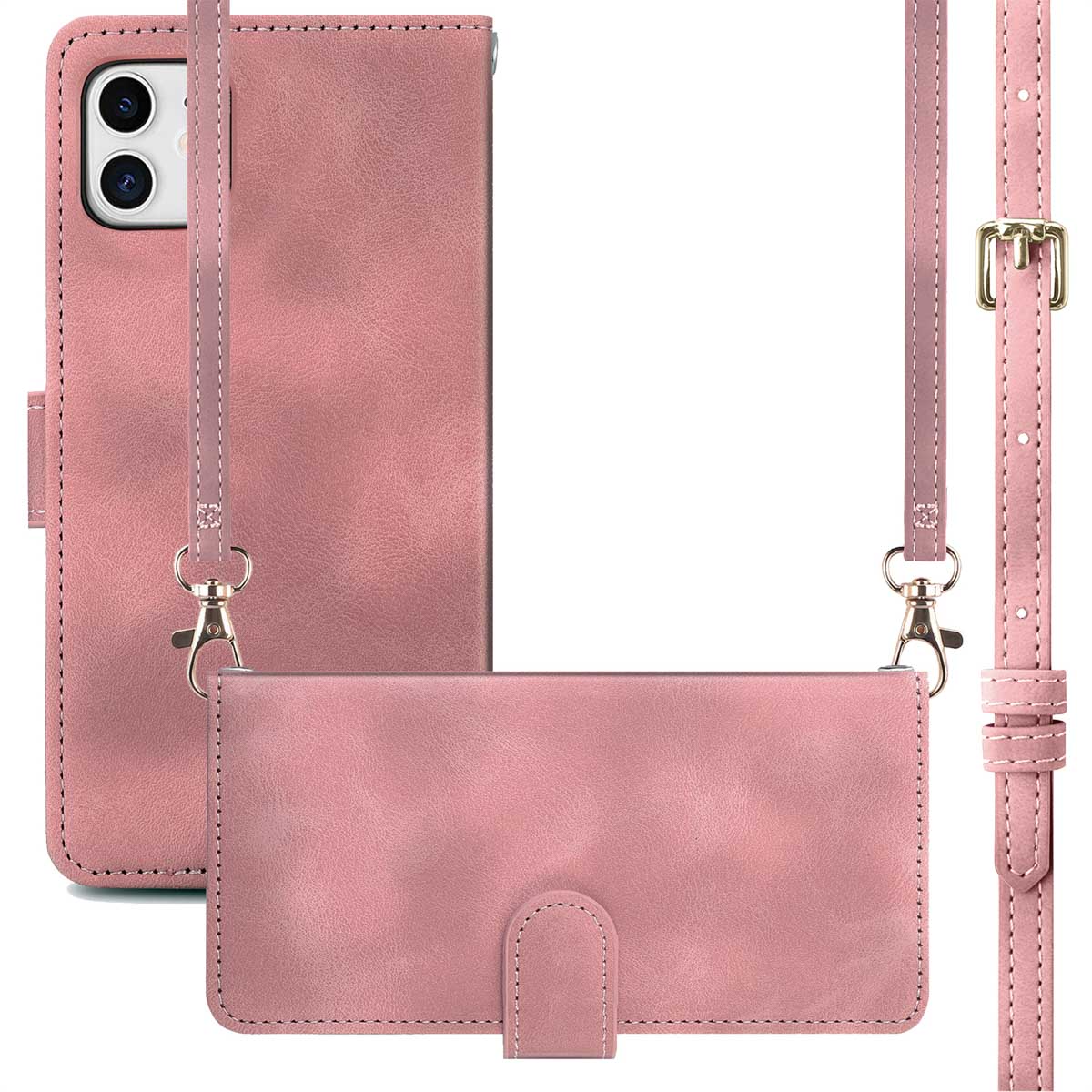 imoshion Bookcase met koord voor de Apple iPhone 11 - Roze