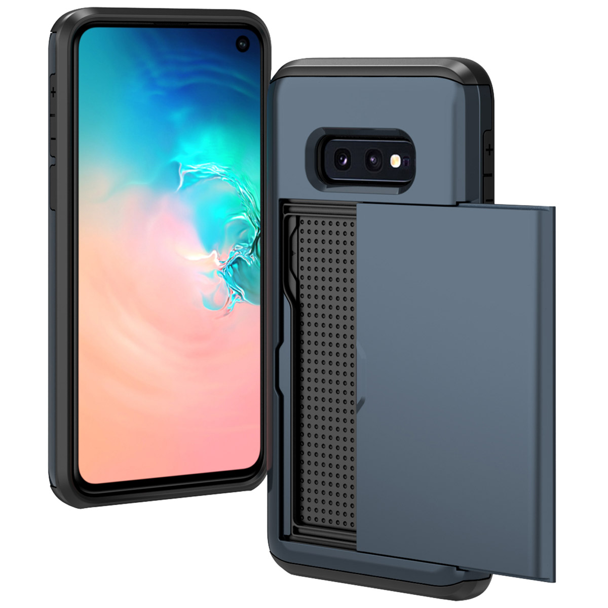imoshion Backcover met pasjeshouder voor de Samsung Galaxy S10e - Donkerblauw