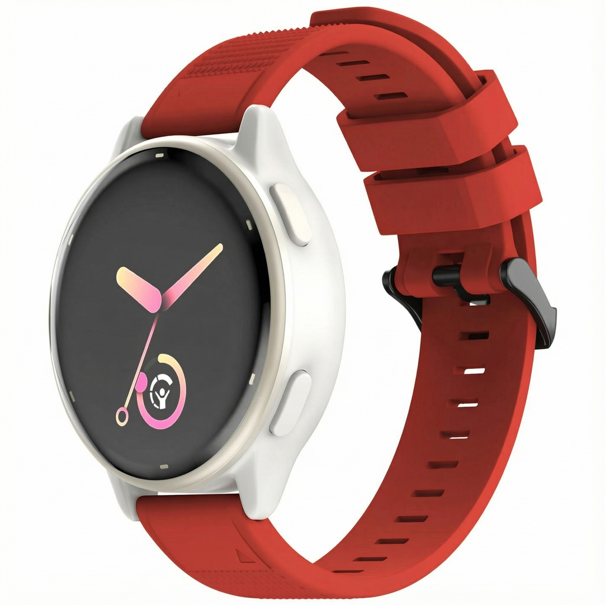 imoshion Bracelet QuickFit® en silicone - Connexion Garmin 22 mm - Rouge
