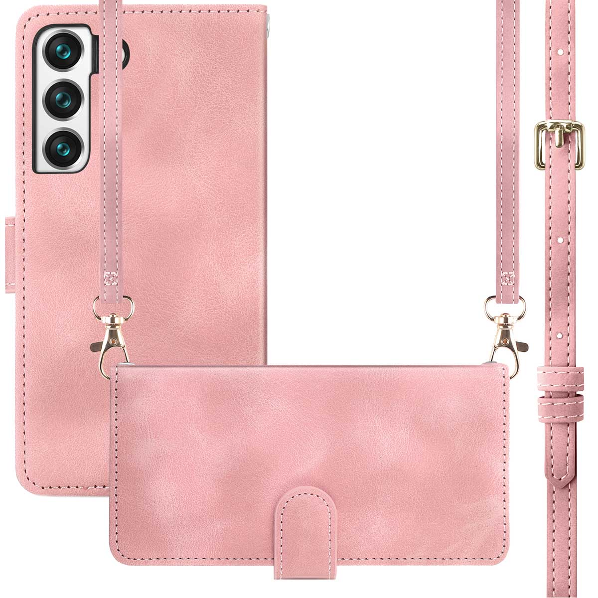 imoshion Bookcase met koord voor de Samsung Galaxy S22 - Roze