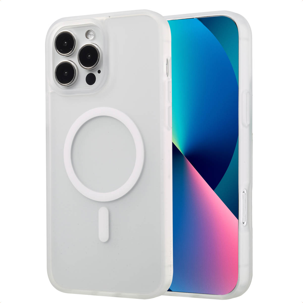 imoshion Coque Color Guard avec MagSafe Apple iPhone 13 Pro Max - Blanc