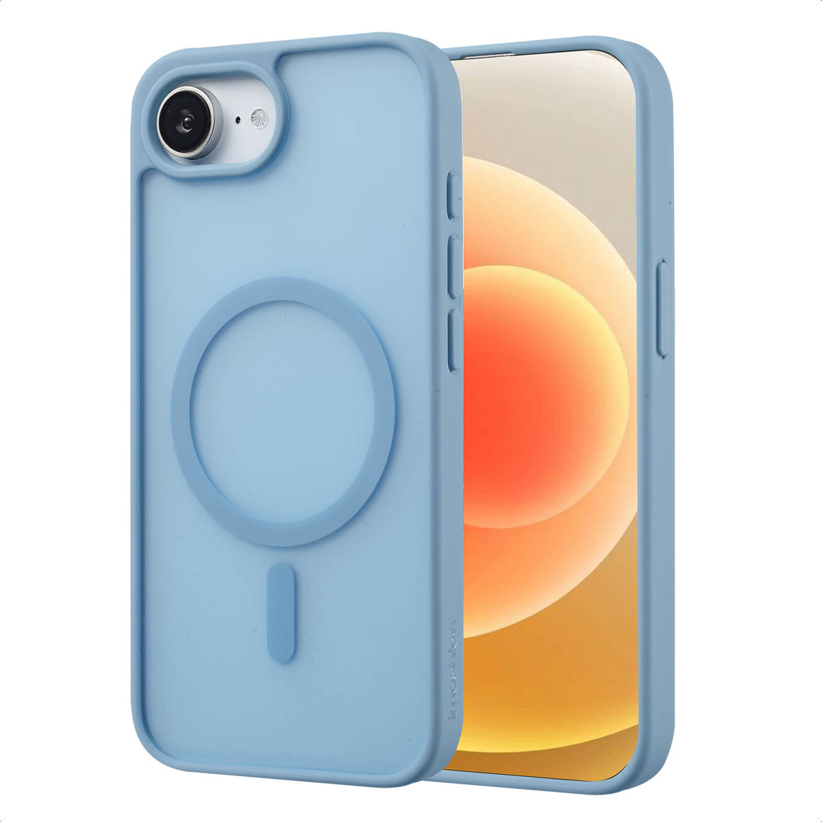 imoshion Coque Color Guard avec MagSafe pour Apple iPhone 17e / 16e - Bleu clair