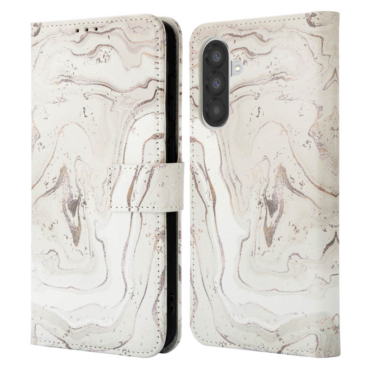 imoshion Design Bookcase voor de Samsung Galaxy A26 - Sandy Marble