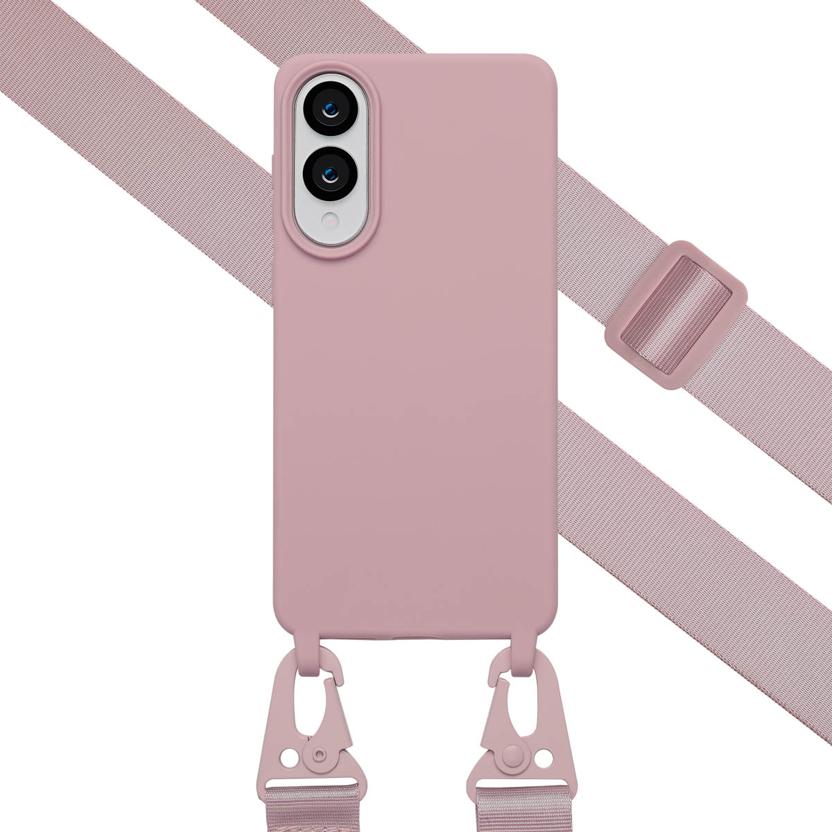 Coque pour Samsung Galaxy S25 Edge en silicone Sand Pink