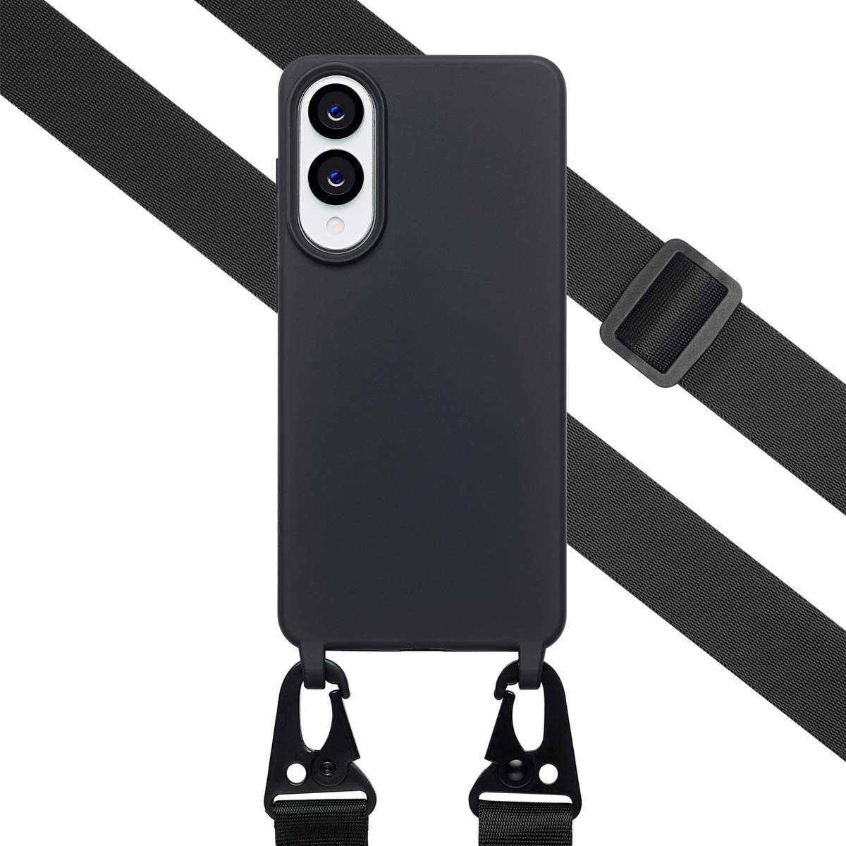 Coque pour Samsung Galaxy S25 Edge en silicone Noir