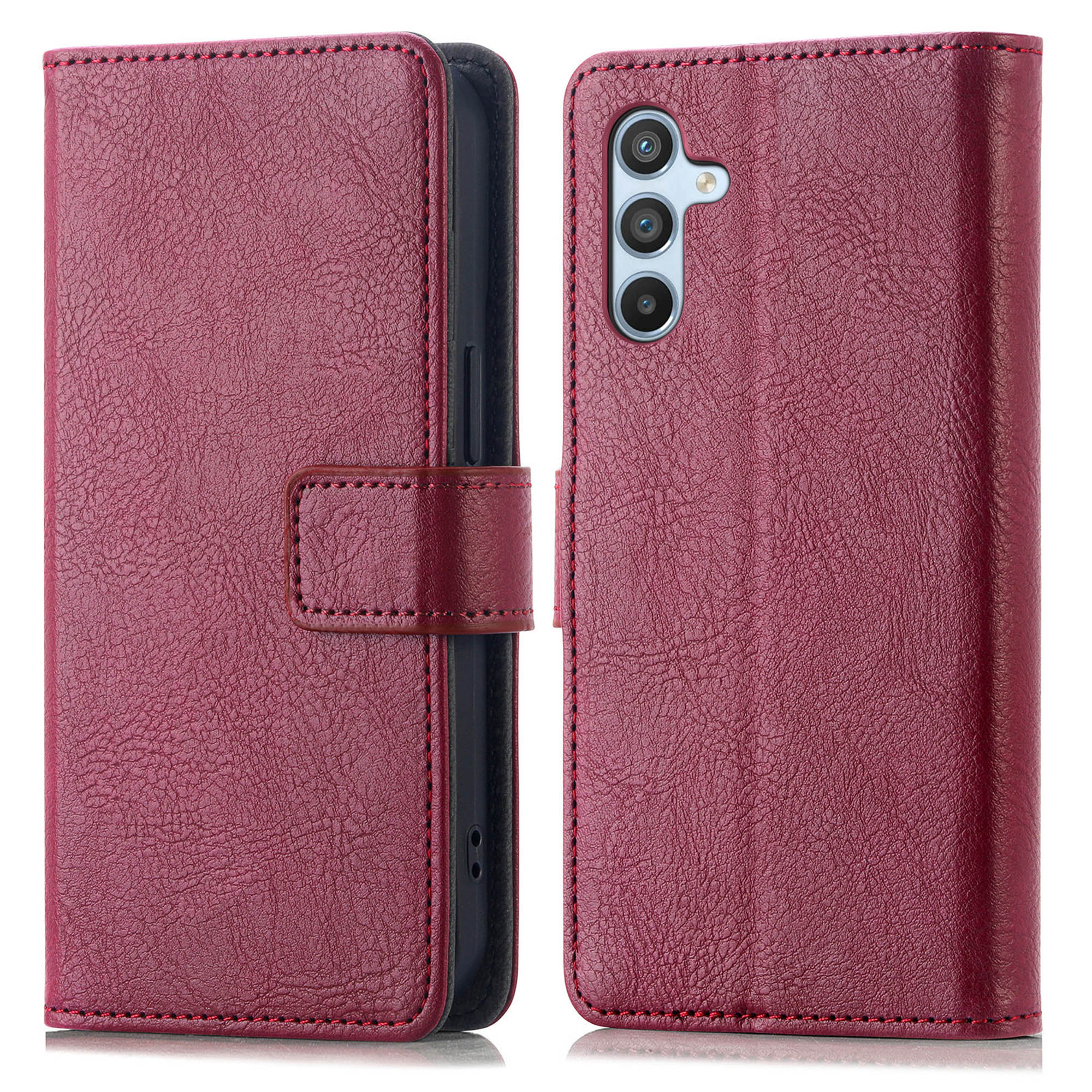 imoshion Luxe Bookcase voor de Samsung Galaxy A54 (5G) - Bordeaux