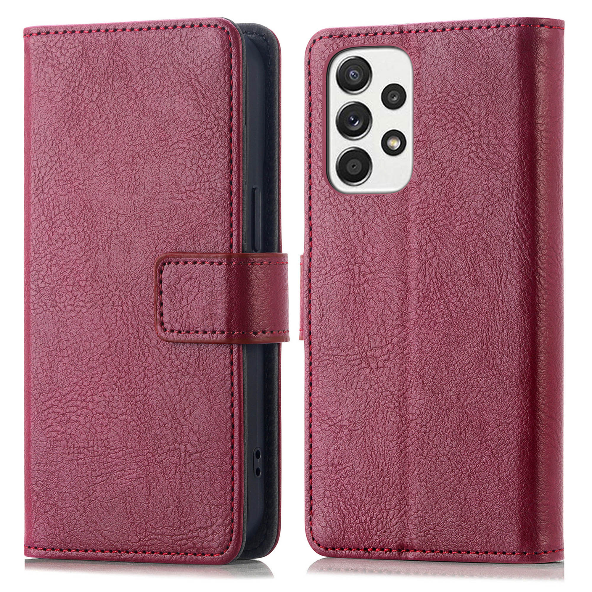 imoshion Luxe Bookcase voor de Samsung Galaxy A23 (5G) - Bordeaux