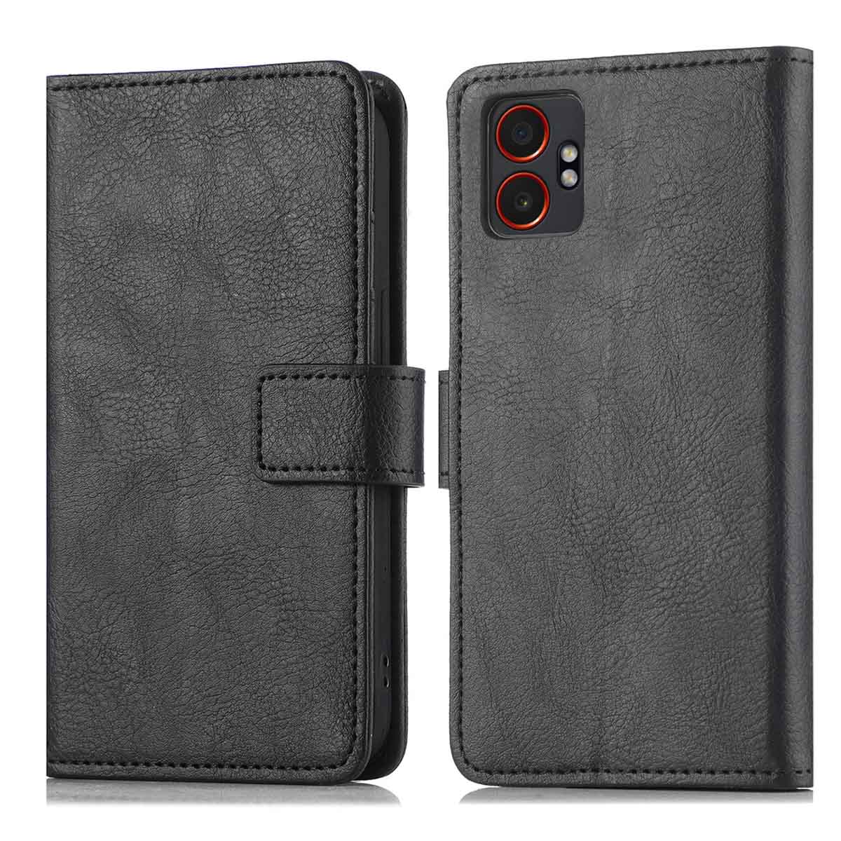 imoshion Luxe Bookcase voor de Samsung Galaxy Xcover 7 Pro - Zwart