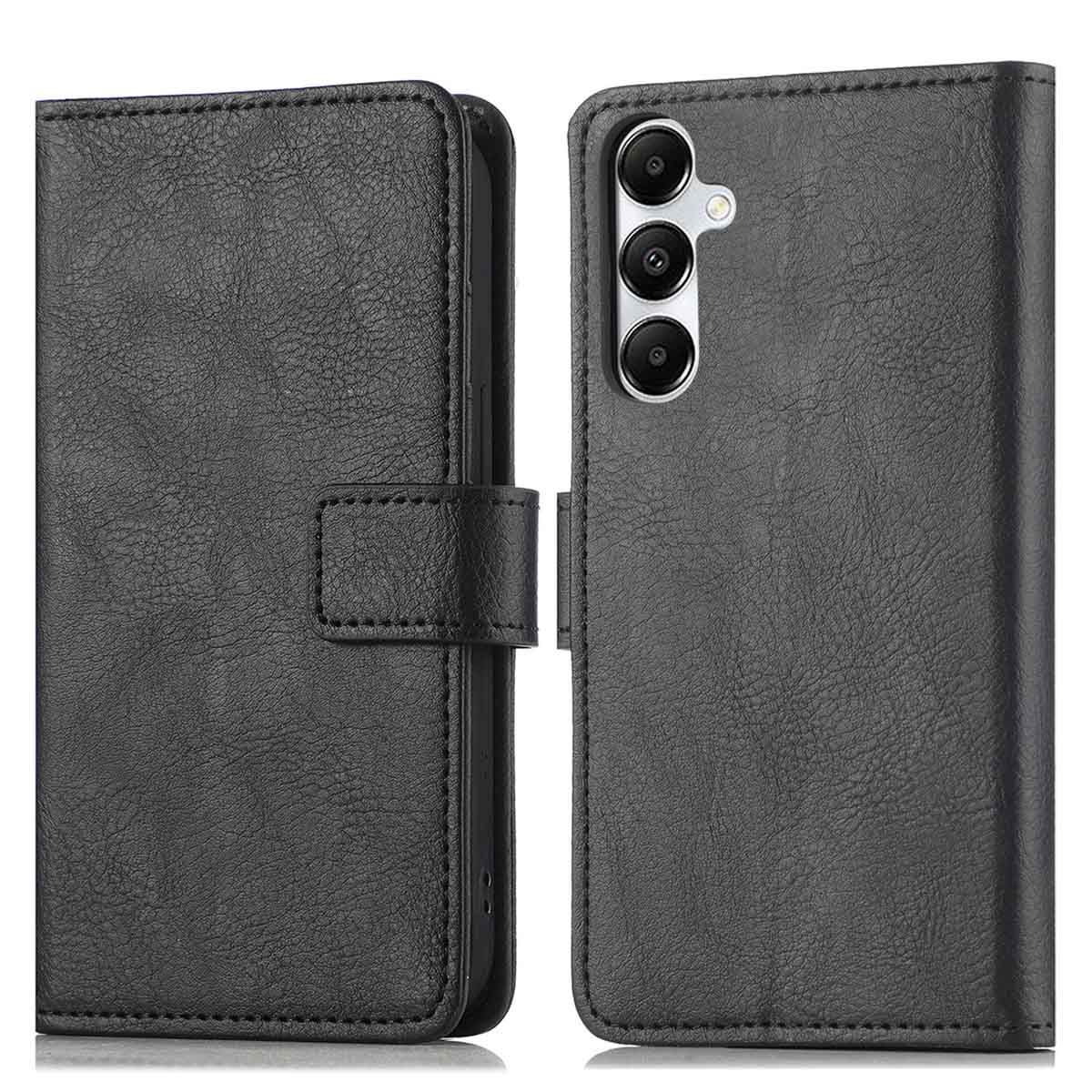 imoshion Luxe Bookcase voor de Samsung Galaxy A17 (5G) / (4G) - Zwart