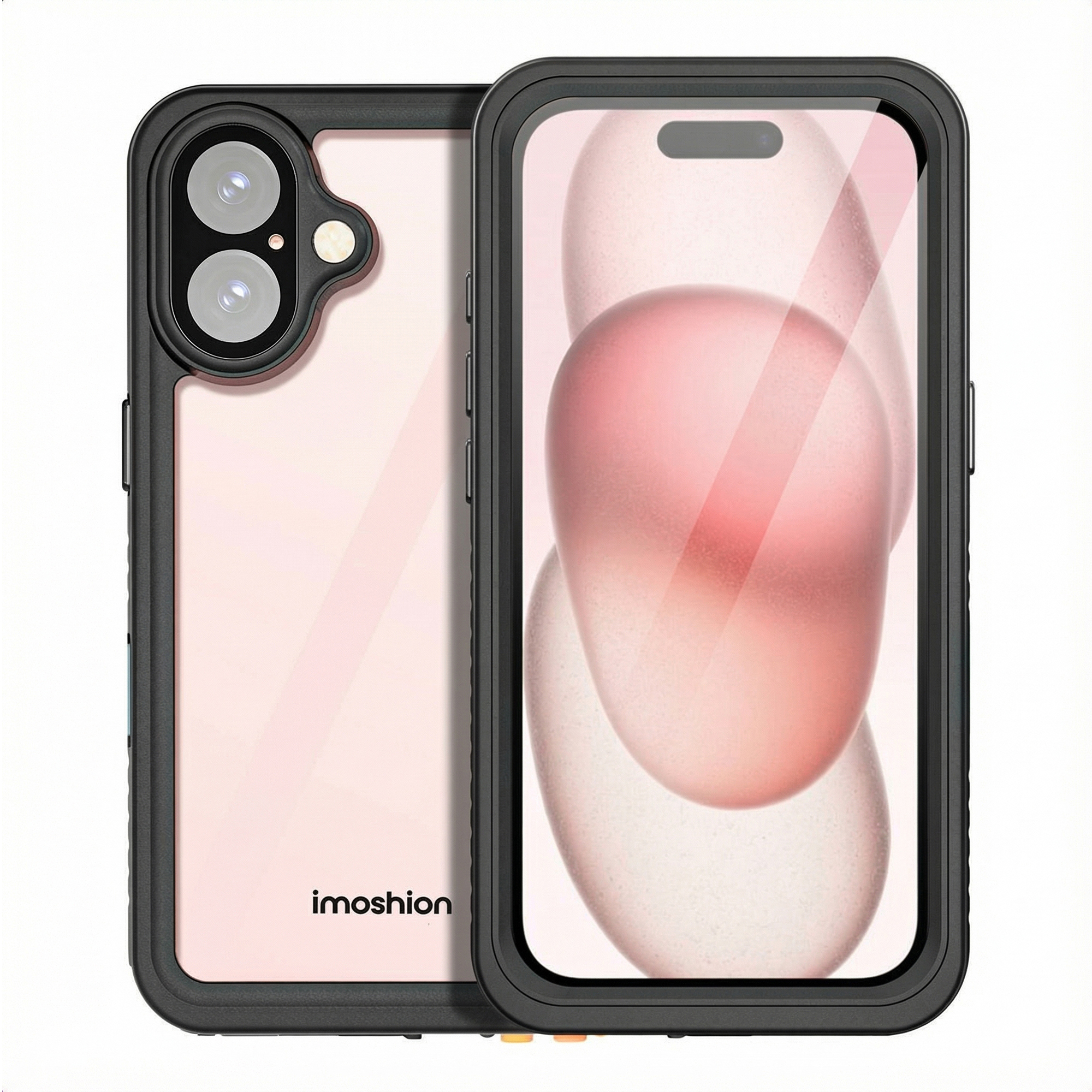 IMOSHION Etui &eacute;tanche 360 pour iPhone 16 - Noir