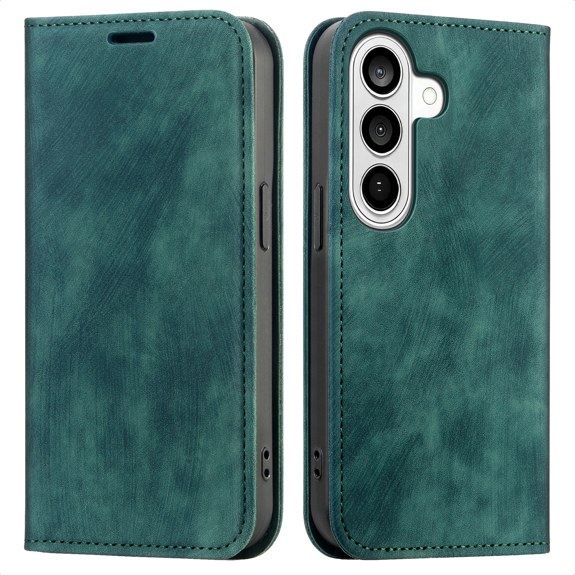 IMOSHION Etui de t&eacute;l&eacute;phone portefeuille Slim pour Samsung Galaxy S26 Plus - Vert