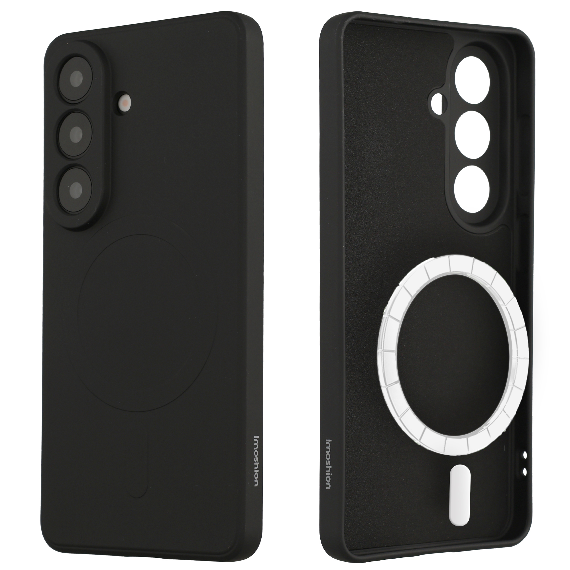 imoshion Coque Couleur avec MagSafe pour Samsung Galaxy S26 Plus - Noir