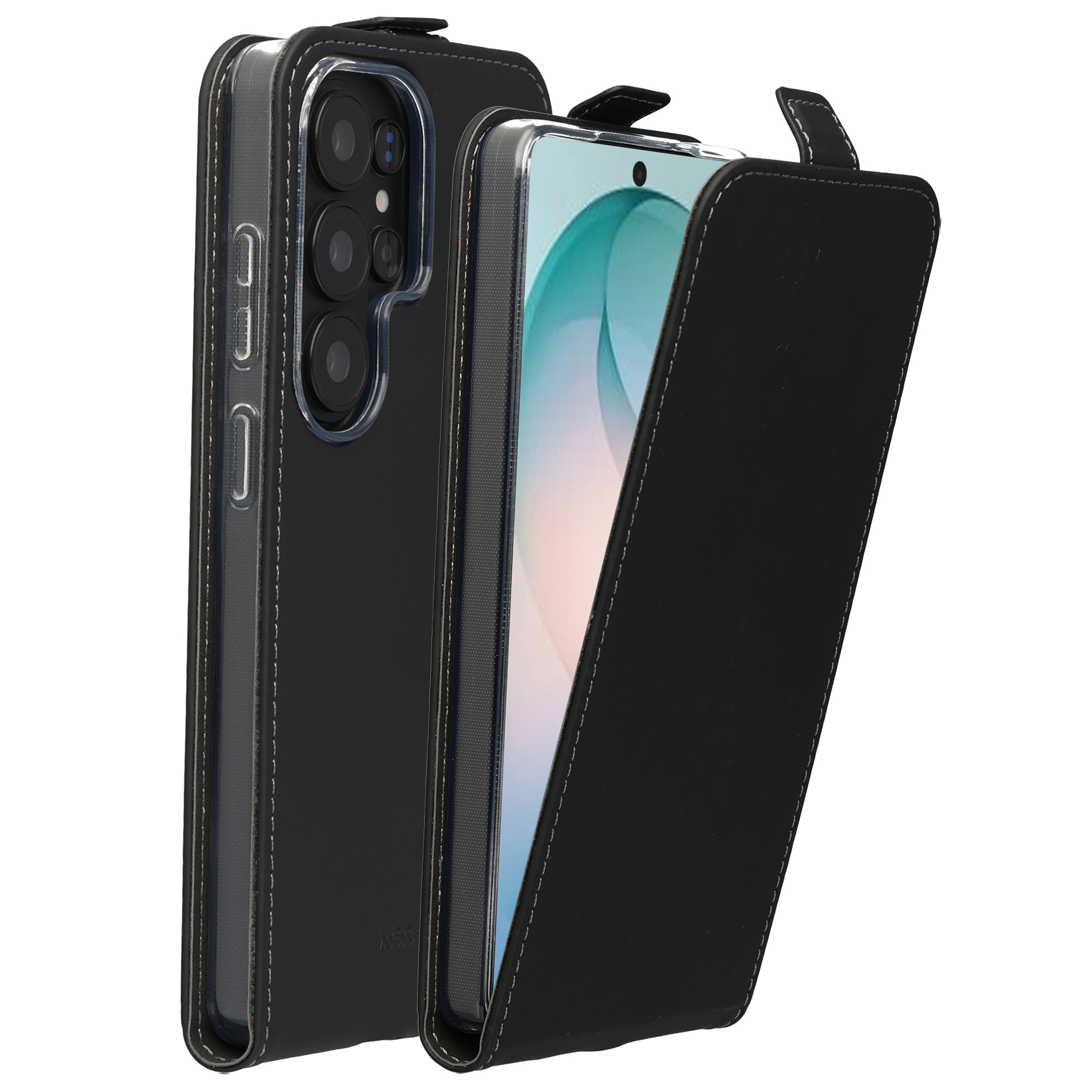 ACCEZZ  &Eacute;tui &agrave; rabat pour Samsung Galaxy S26 Ultra - Noir - Neuf
