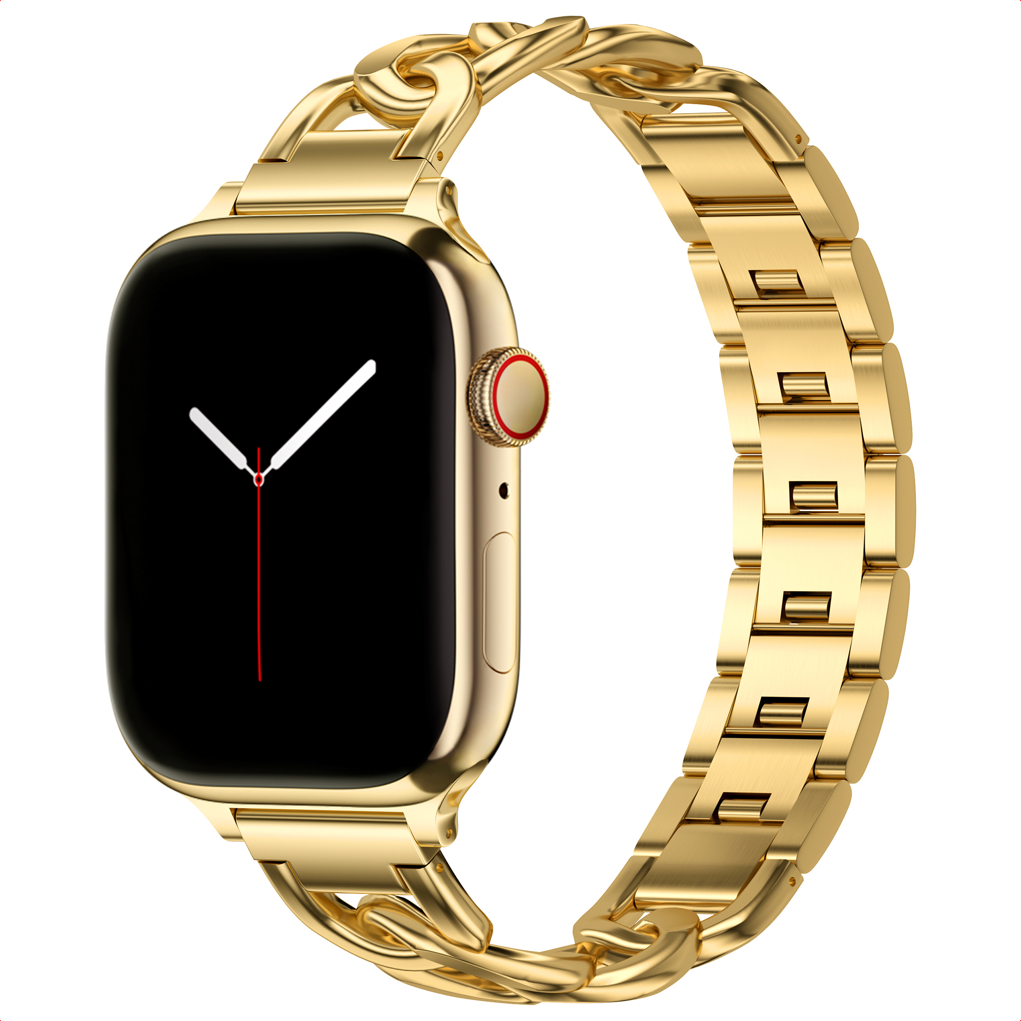 Selencia Bracelet Chain pour Apple Watch 38/40/41/42 mm - Dor&eacute; - Neuf