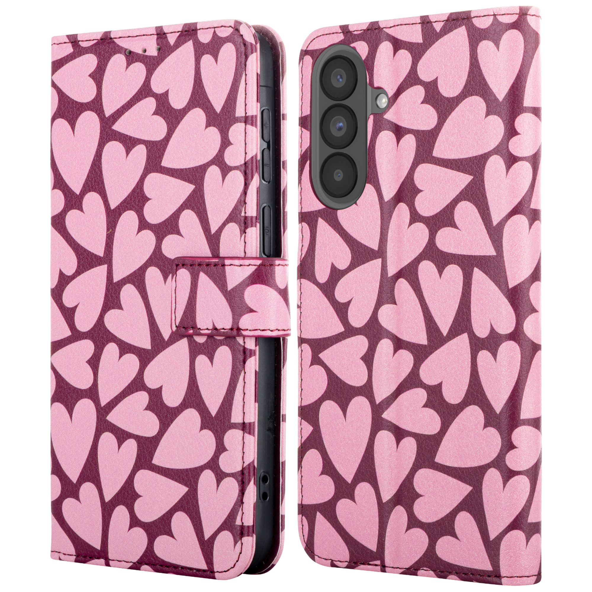 imoshion Design Bookcase voor de Samsung Galaxy A57 (5G) - Hearty Blush