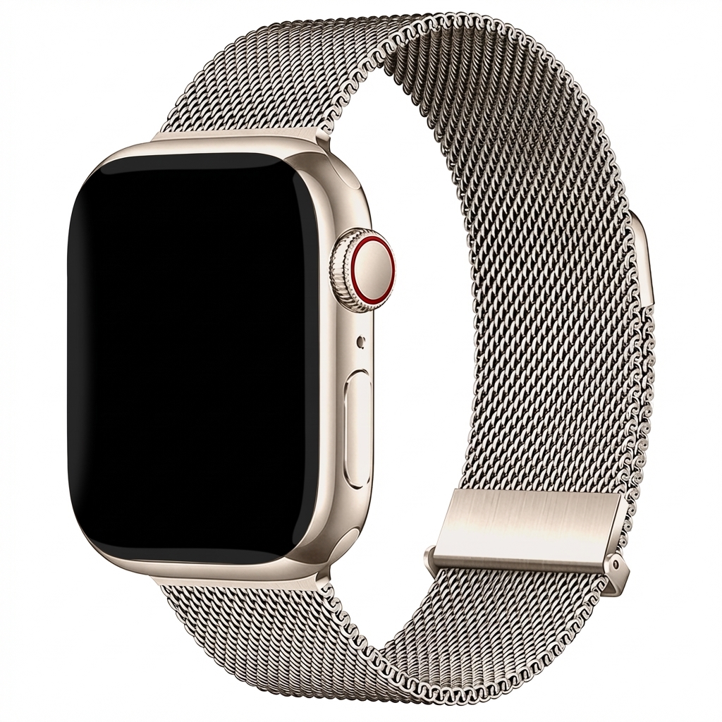 imoshion Bracelet magn&eacute;tique milanais Apple Watch  38/40/41/42 mm - Starlight