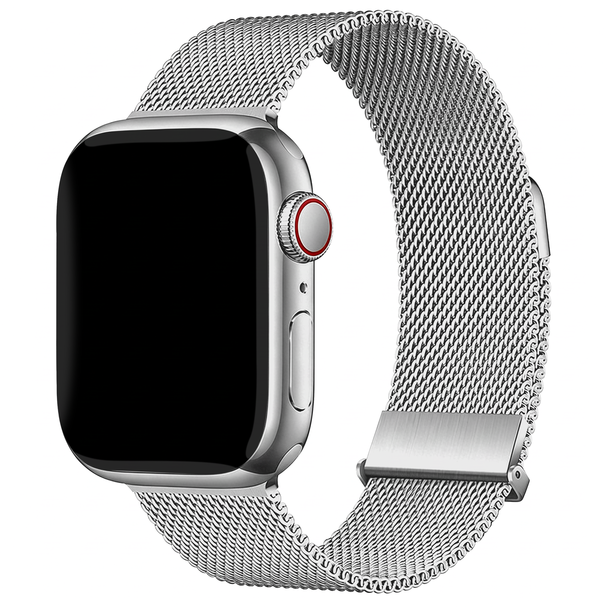 imoshion Bracelet magn&eacute;tique milanais Apple Watch  38/40/41/42 mm - Argent