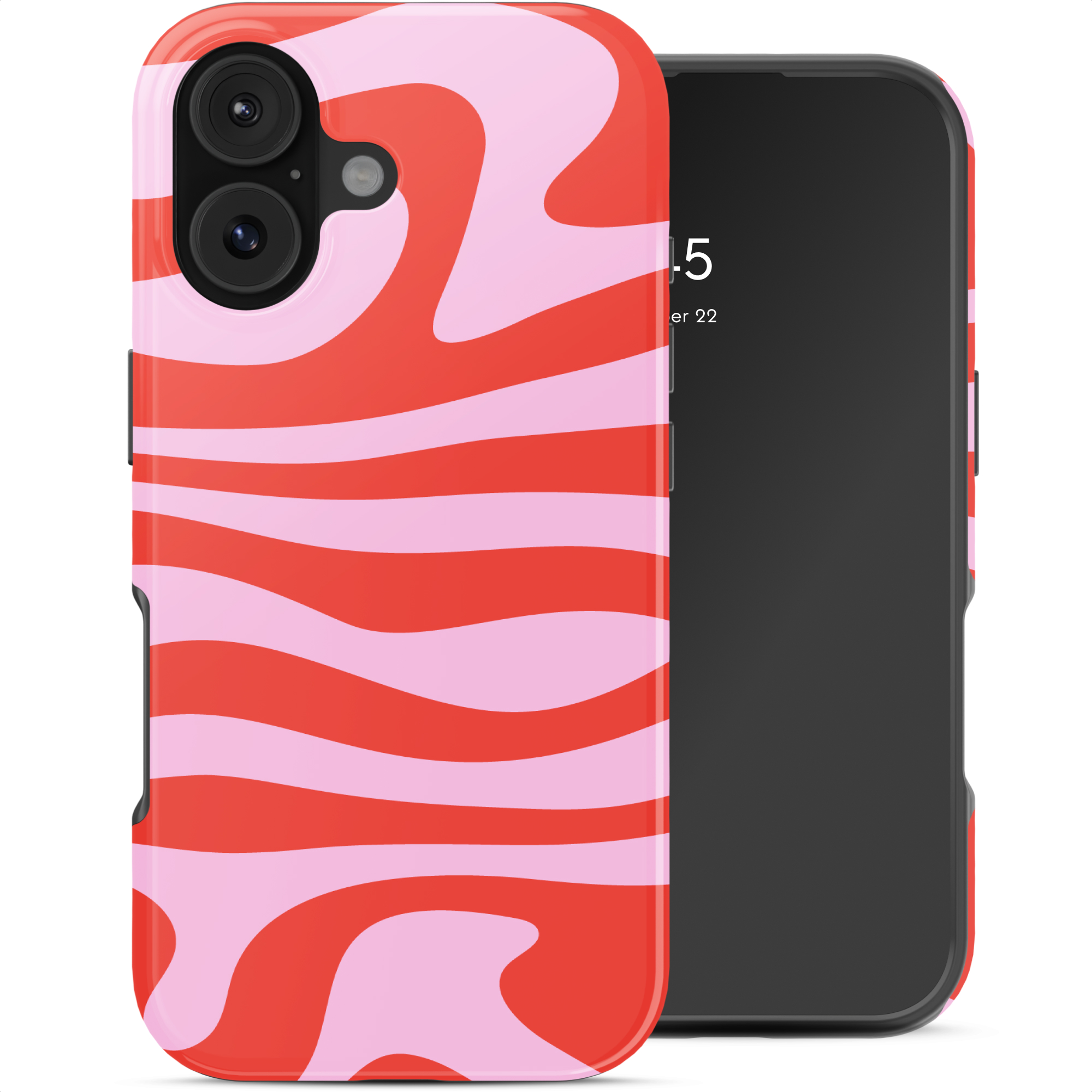 SELENCIA  Coque arri&egrave;re Vivid pour Apple iPhone 17 - Dream Swirl Pink