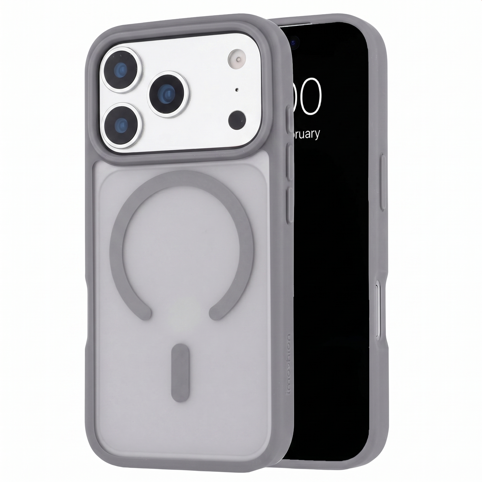 imoshion Coque Color Guard avec MagSafe pour Apple iPhone 18 Pro Max / 17 Pro Max - Gris